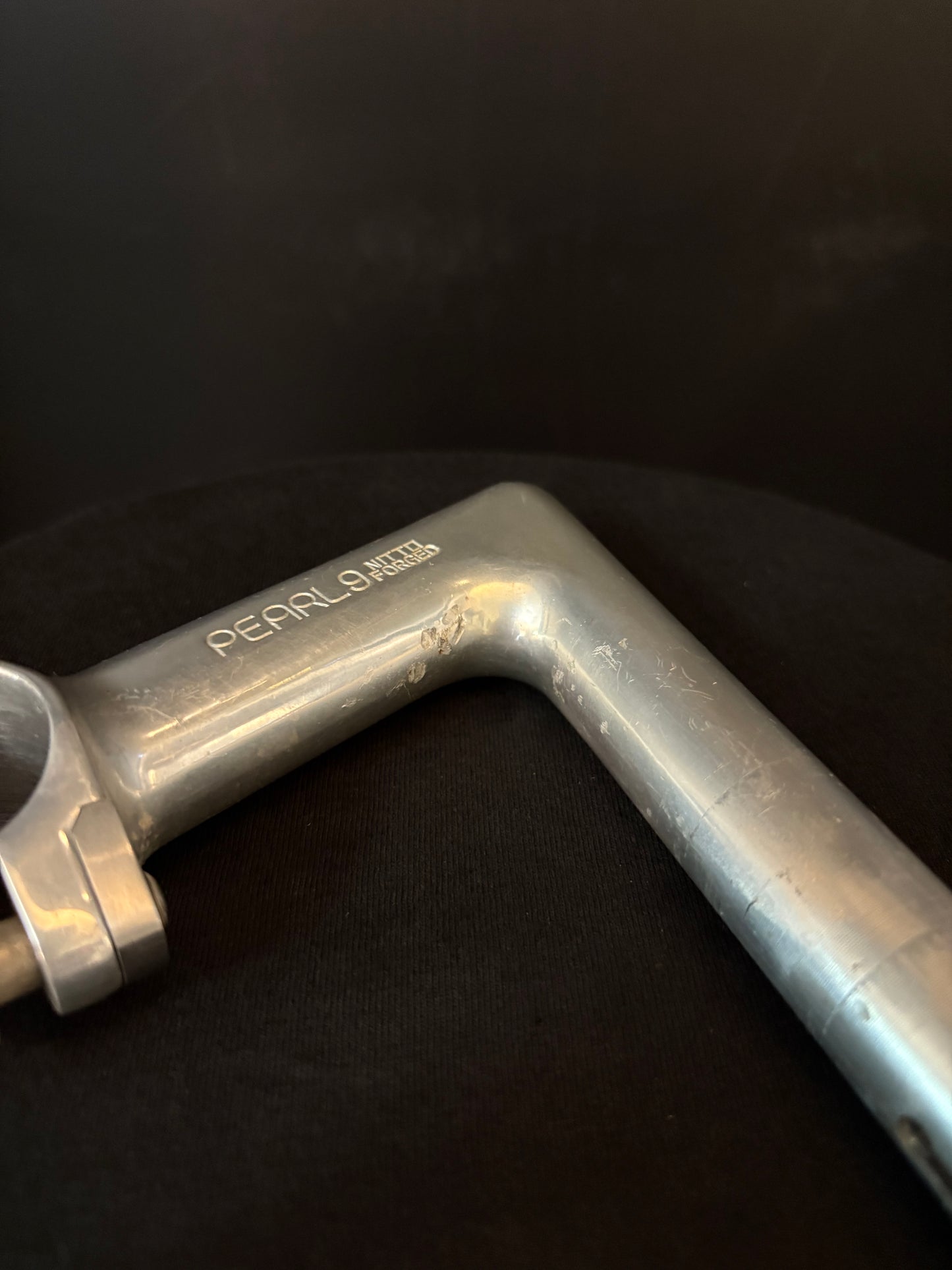 Nitto Pearl 9 Quill Stem Silver 1” Threaded 90mm 25.4
