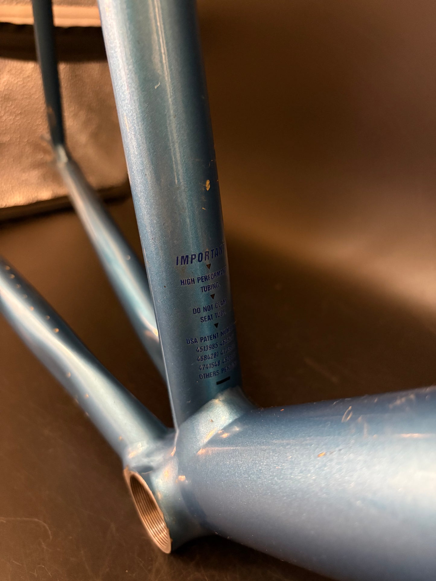 Cannondale Track Frameset Blue 58cm