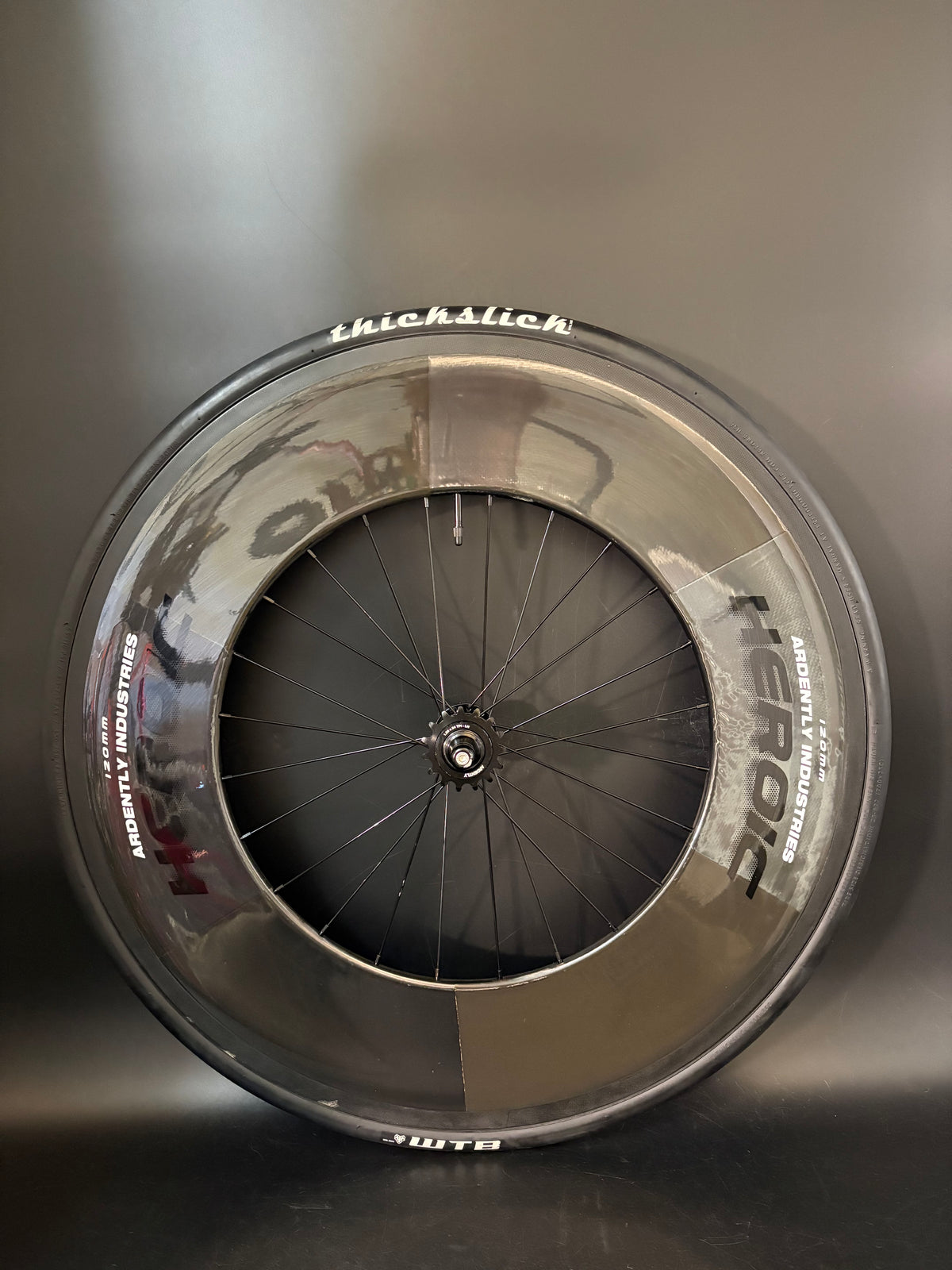 Ardently Heroic Wheelset 120mm Carbon Clincher 20/24h