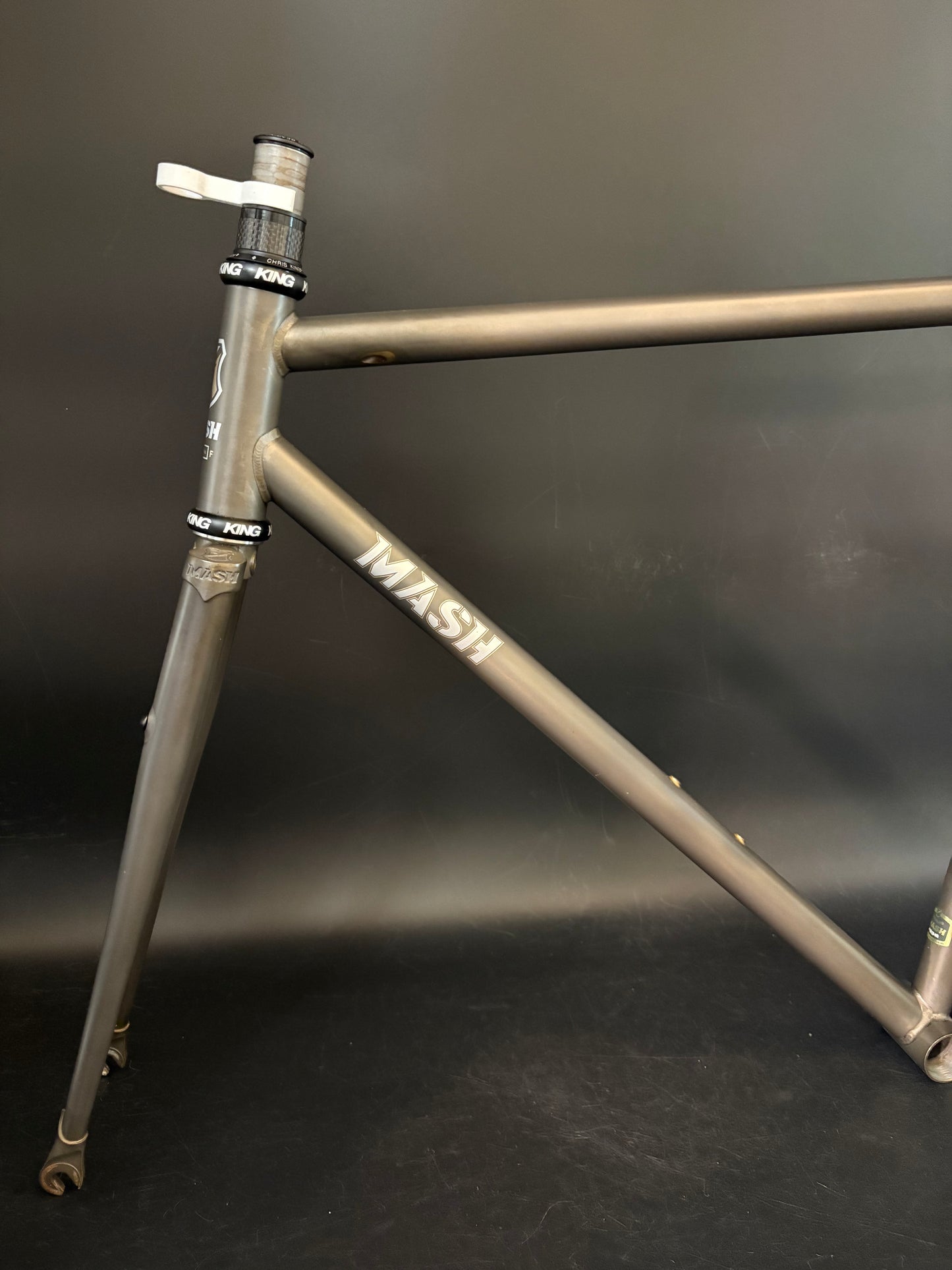Mash Steel Frameset Raw 55cm