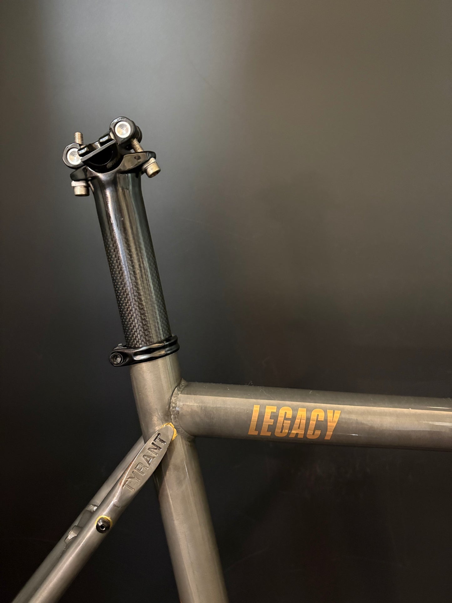 Tyrant Legacy Steel Frameset Raw 52cm S