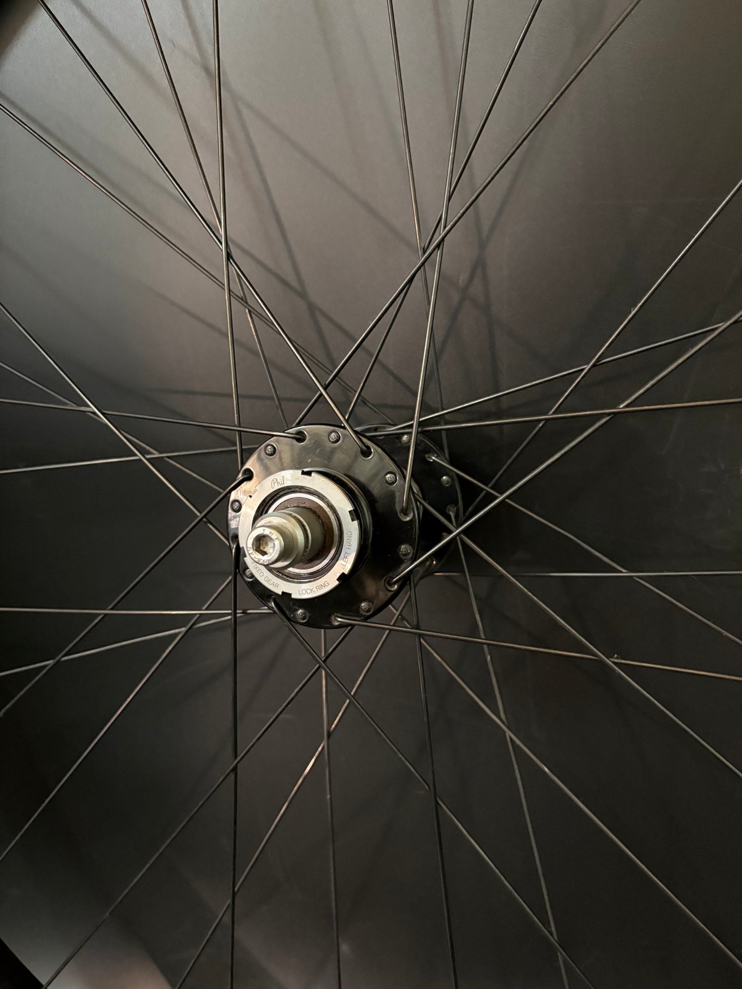 H Plus Son TB14 Black / Phil Wood Wheelset 32h