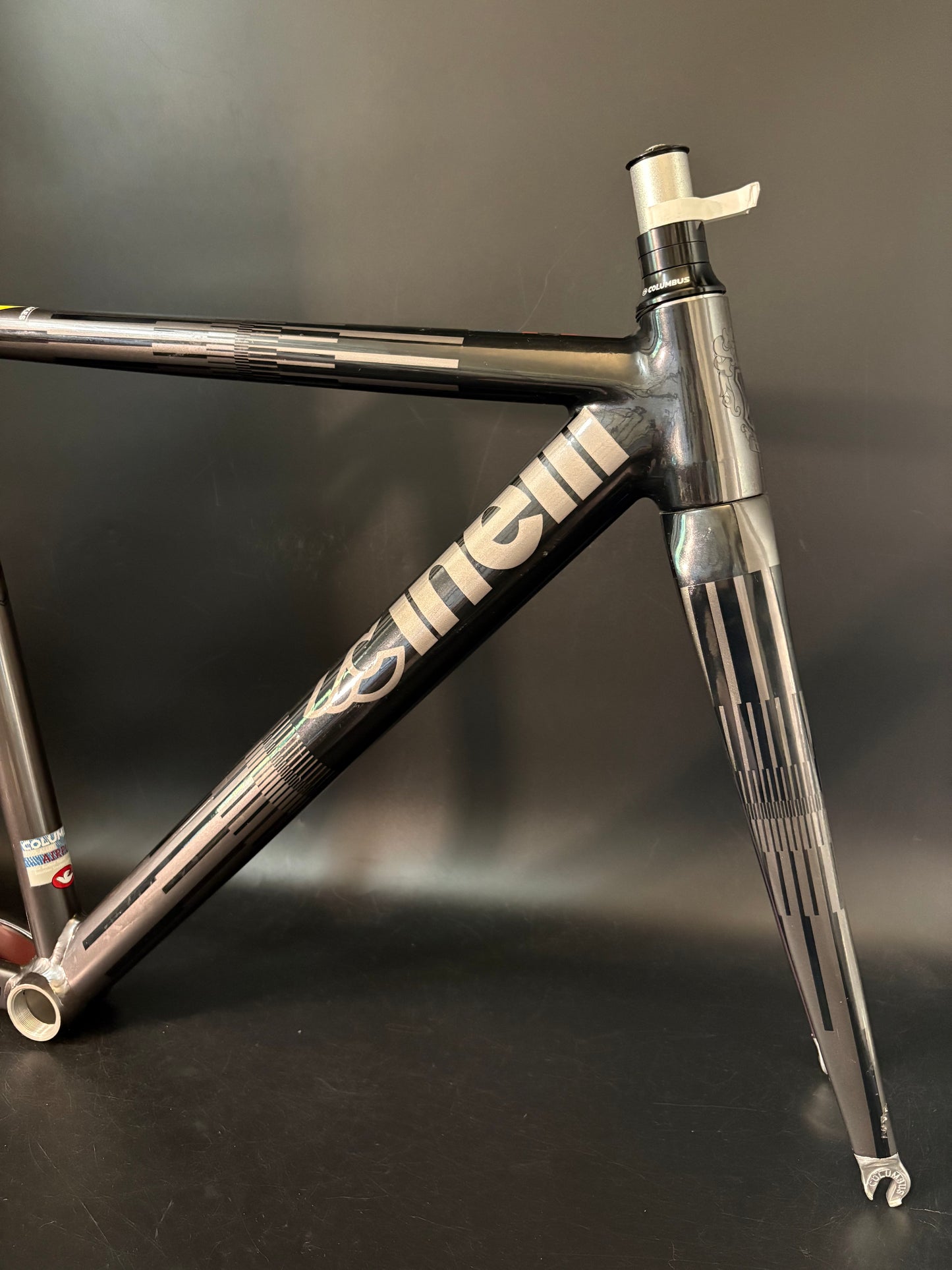 Cinelli Mash Parallax Frameset Black 50cm