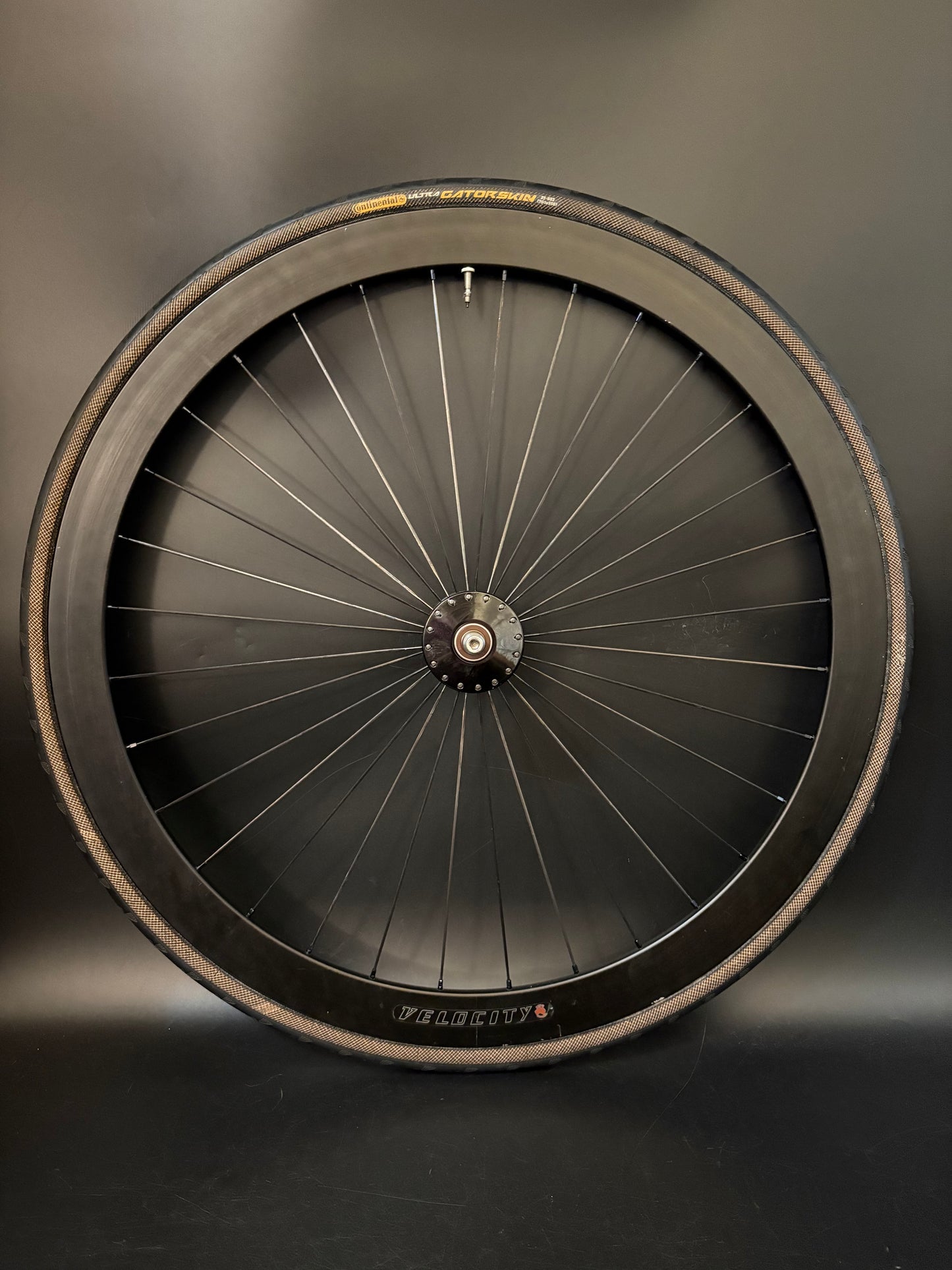 Velocity B43 Black / Phil Wood Wheelset 32h