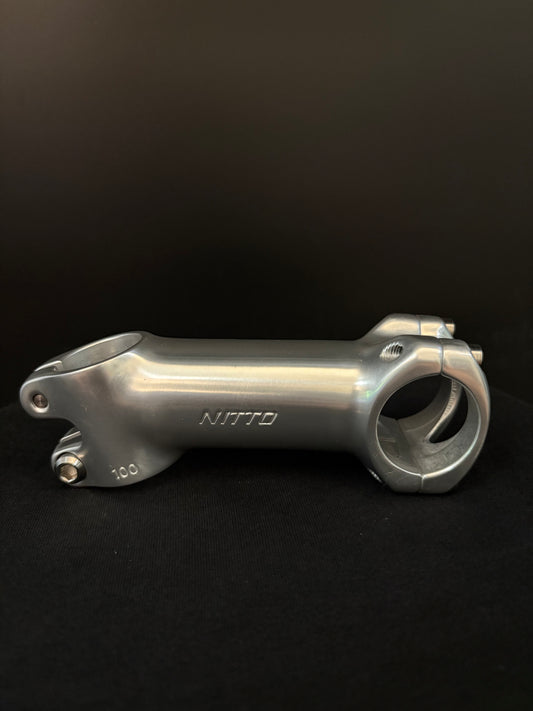 Nitto UI-27EX Stem Silver 100mm 31.8 17deg