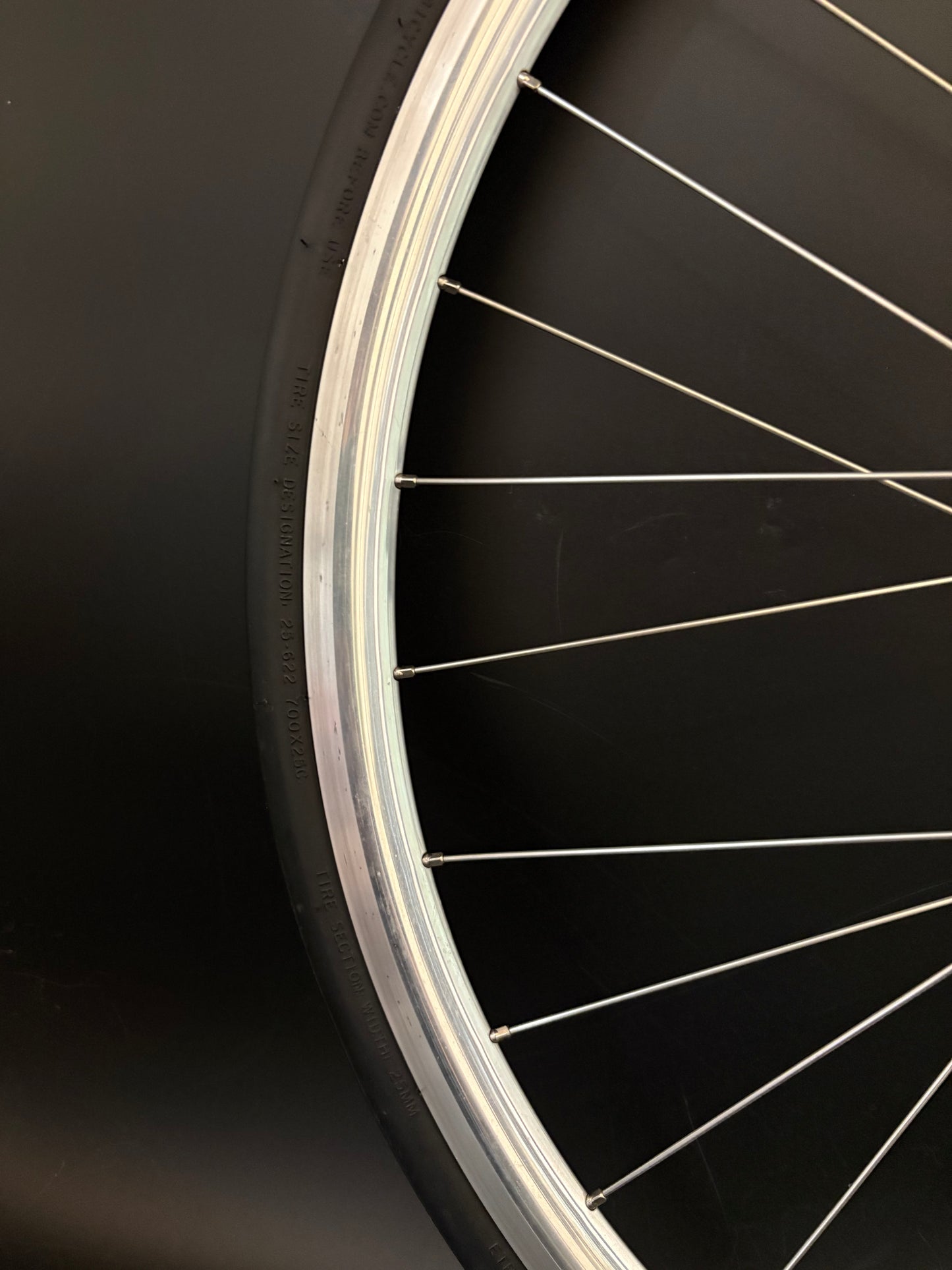 H Plus Son Archetype / Phil Wood HF Wheelset Silver 32h