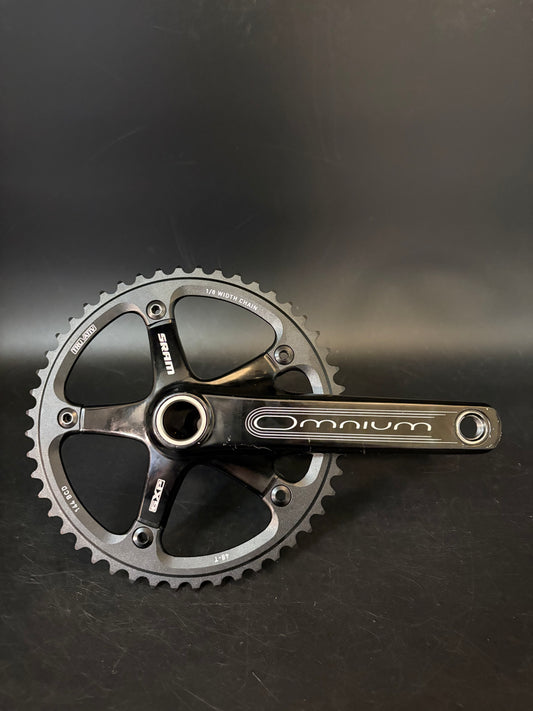 Sram Omnium Crankset Black 165mm 48t
