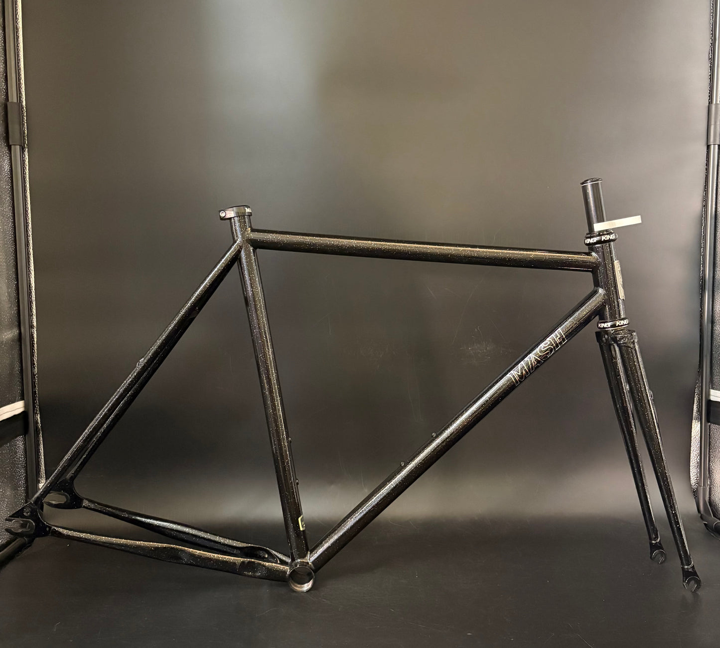 Mash Steel Frameset Black Sparkle MJS 53cm Small