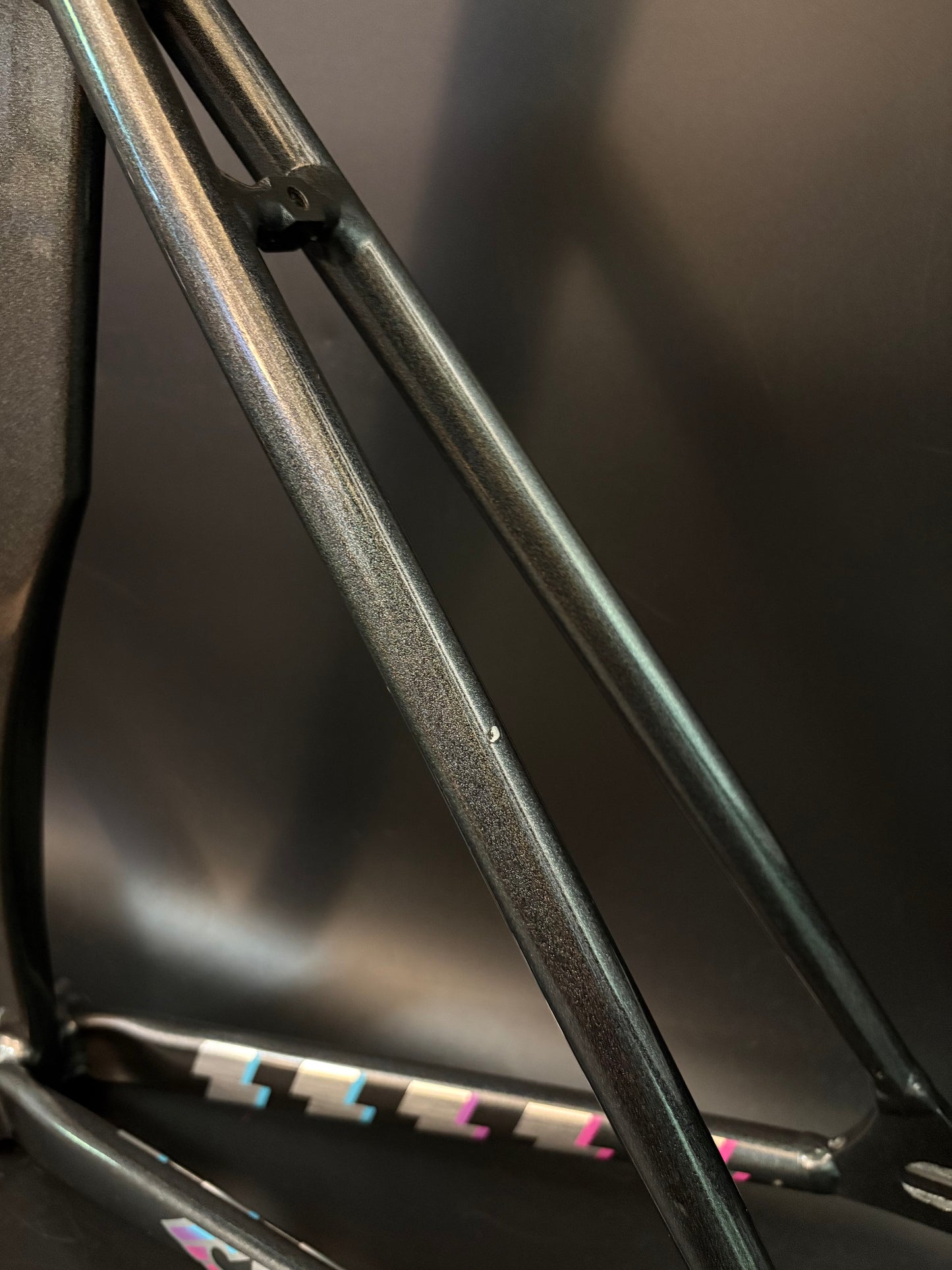 Cinelli Vigorelli 2024 Frameset Grey Rainbow Sparkle L