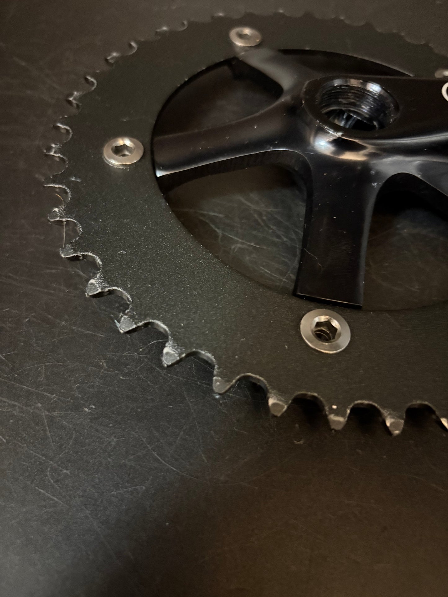 Pake Crankset Black 165mm 42t