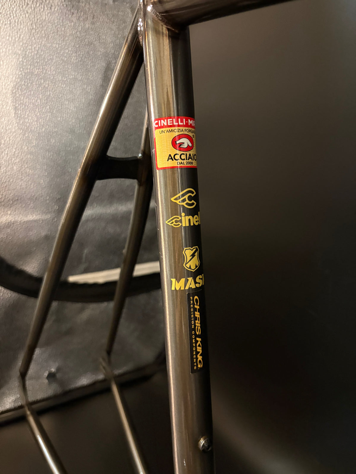 Cinelli Mash Work Frameset v2 Dark Smoke 56cm