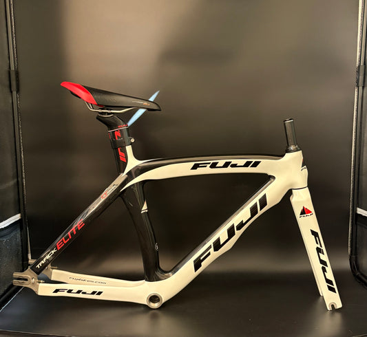 Fuji Track Elite Carbon Frameset White XS