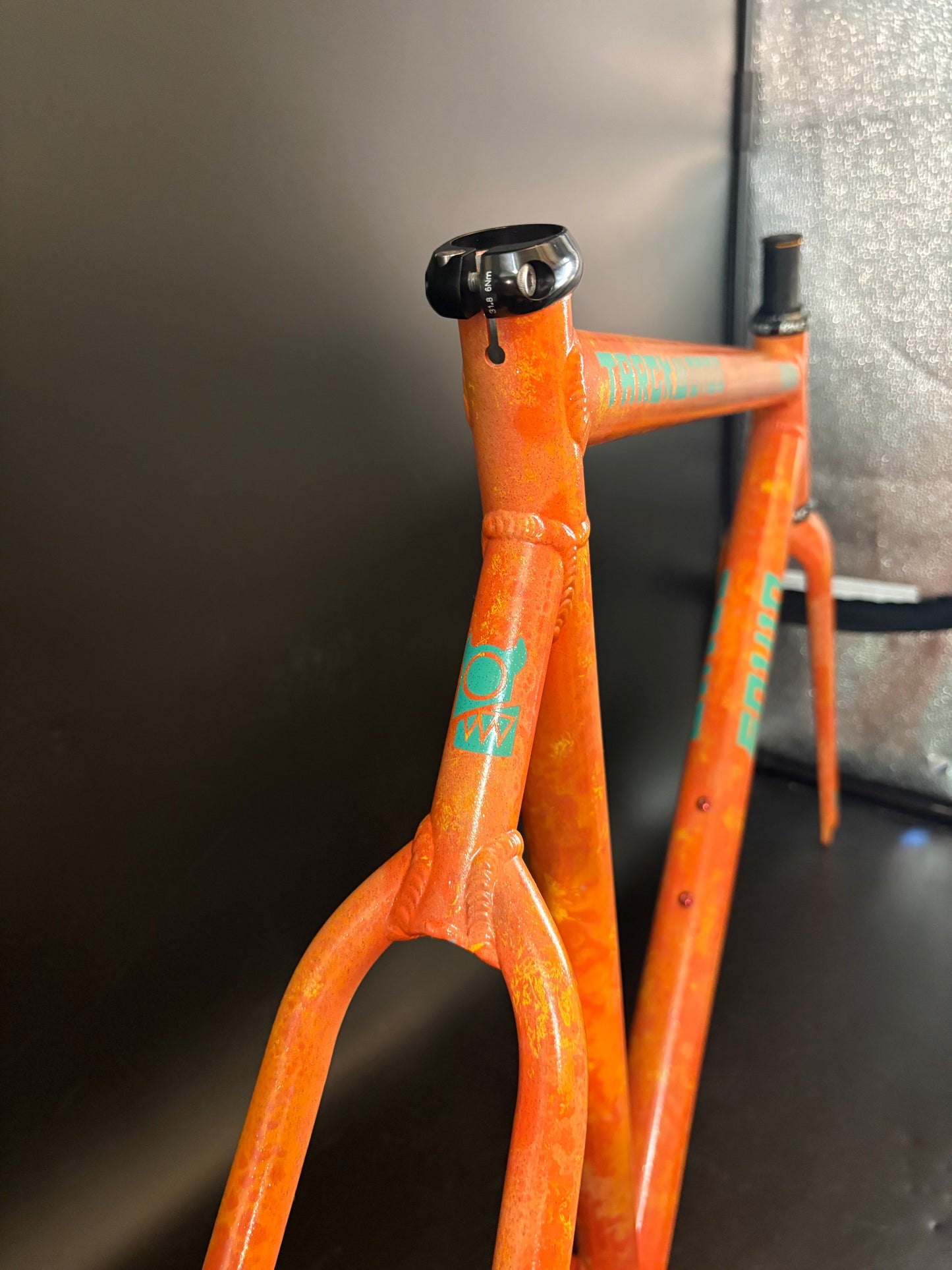 Squid Tarckwondo Frameset Orange 56cm Large