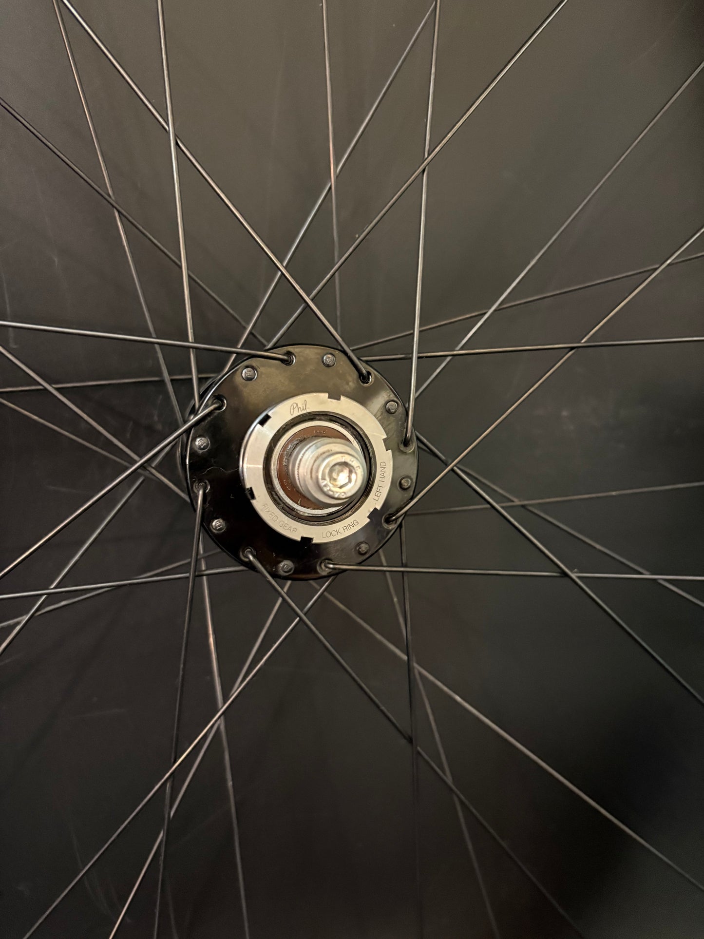 H Plus Son TB14 Black / Phil Wood Wheelset 32h