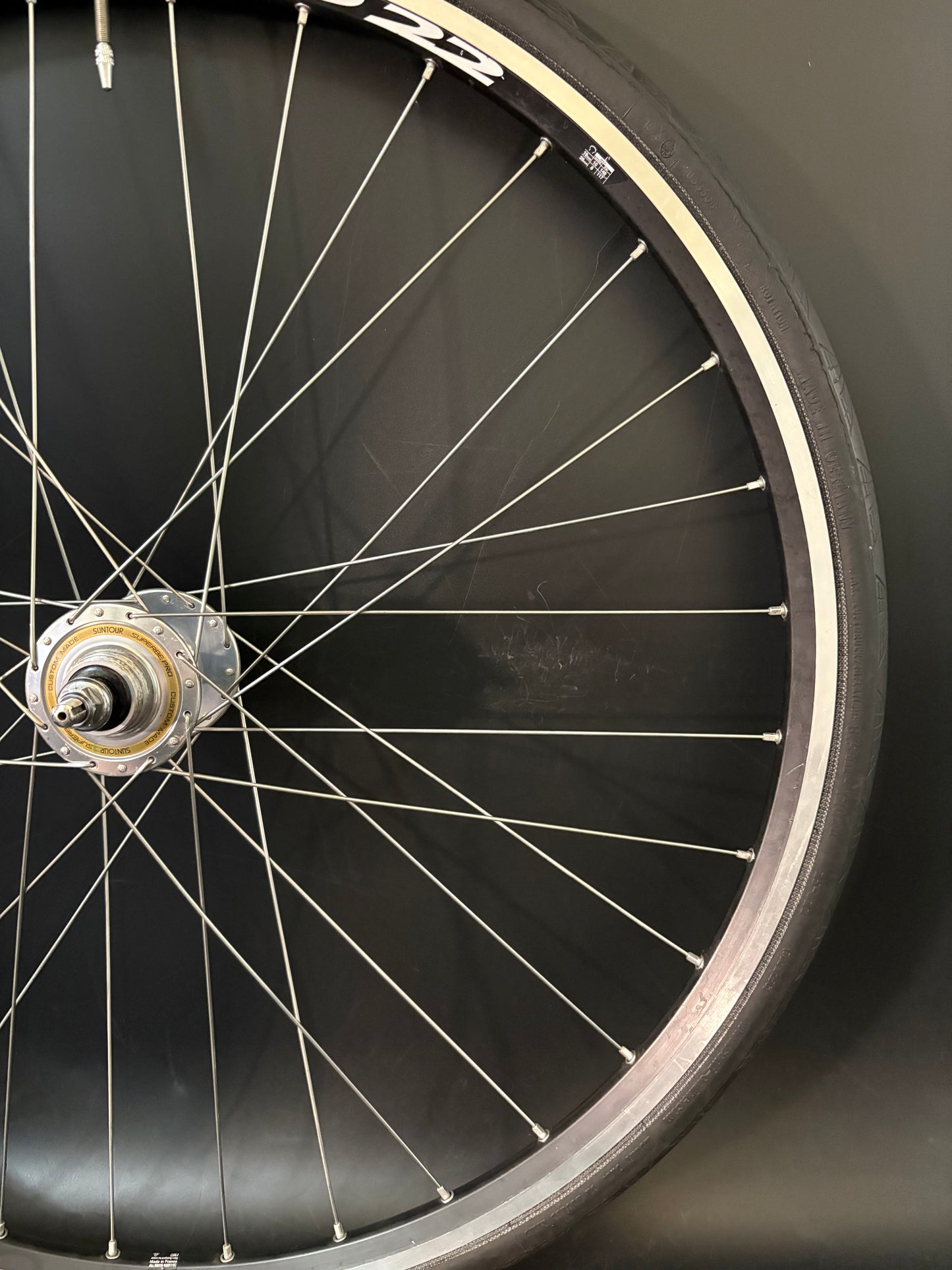 Mavic CXP 22 Machined Black / Suntour Superbe Wheelset 32h