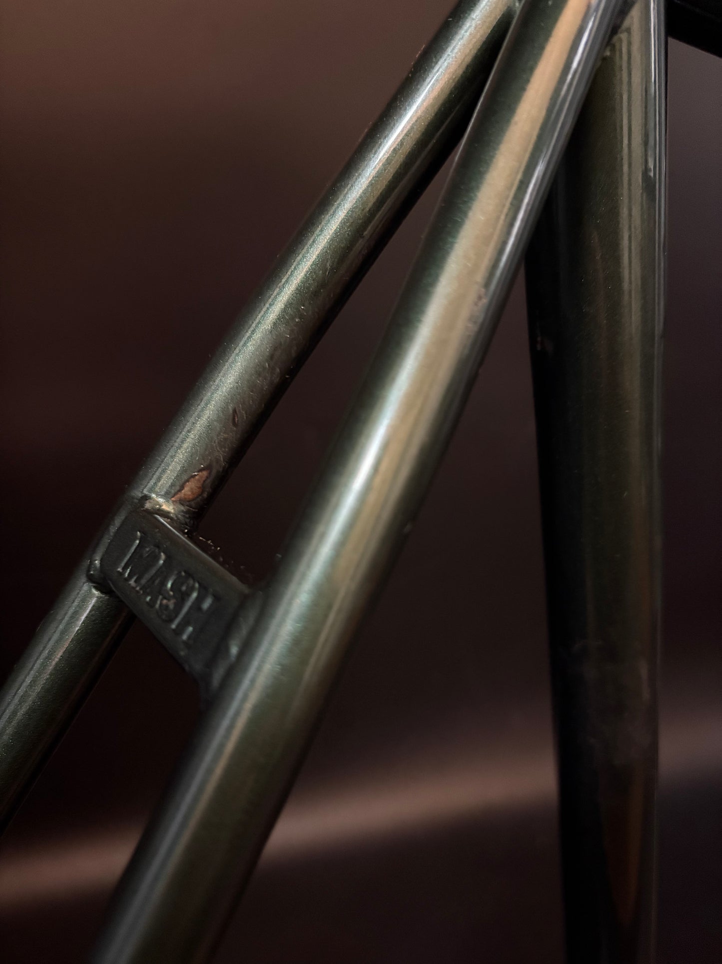 Mash Steel Frameset Green 55cm w/ Mash Rack + Camo ILE x Mash Rack Bag