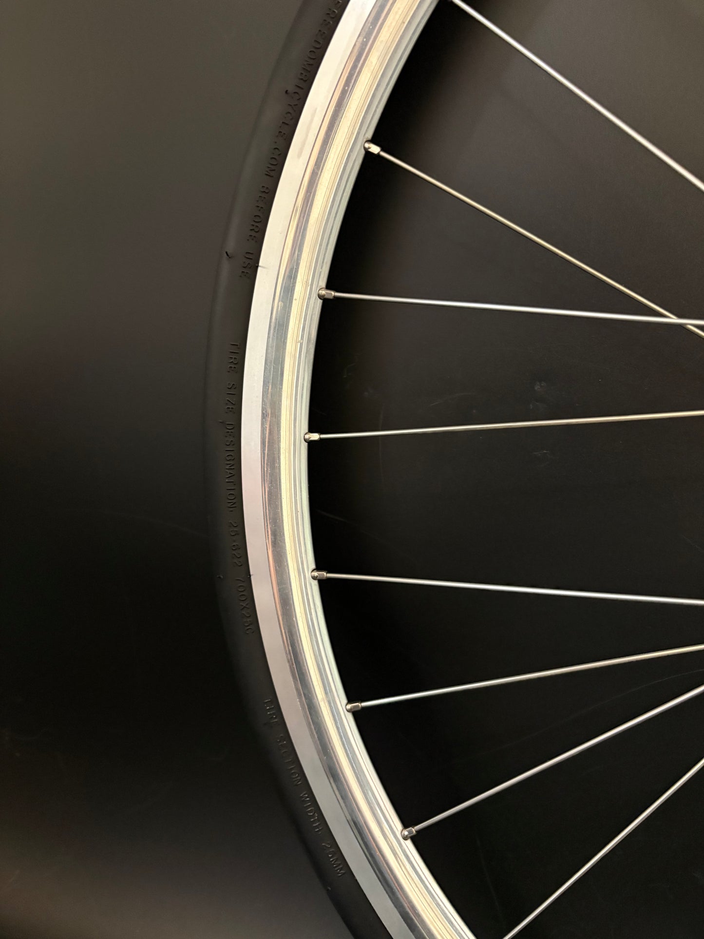 H Plus Son Archetype / Phil Wood HF Wheelset Silver 32h
