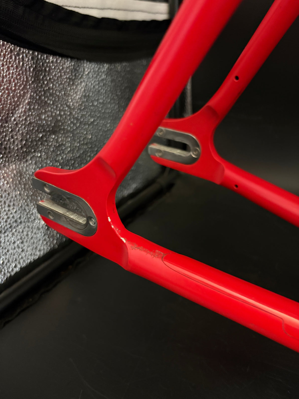 Bianchi Super Pista Frameset Red 59cm