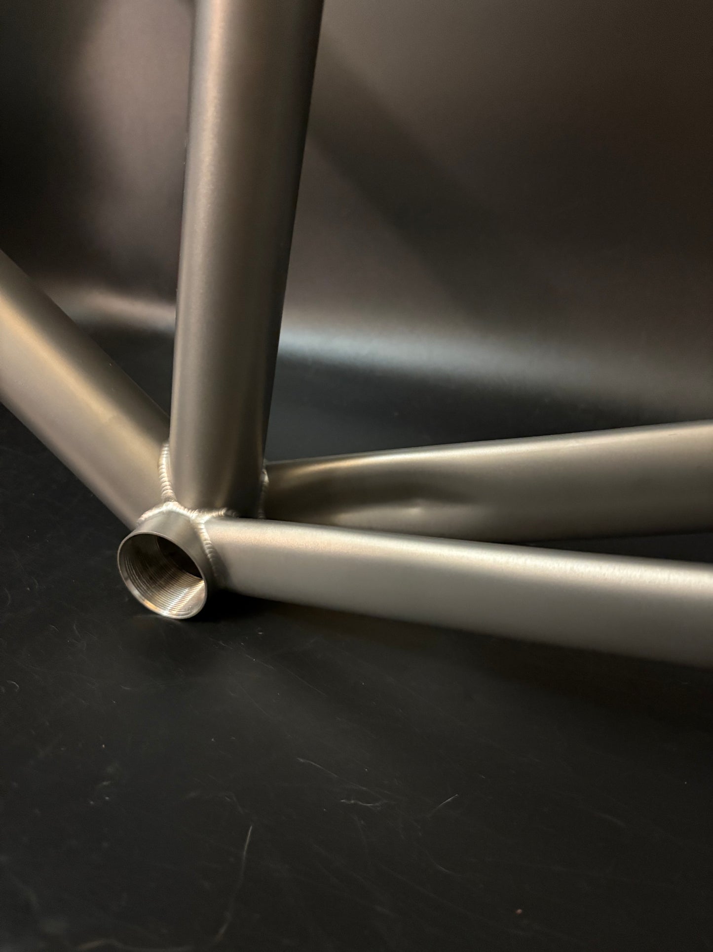 NEW Weis Hammer Ti Track Frameset Titanium Custom Finishing 55.5cm TT 71cm ST center