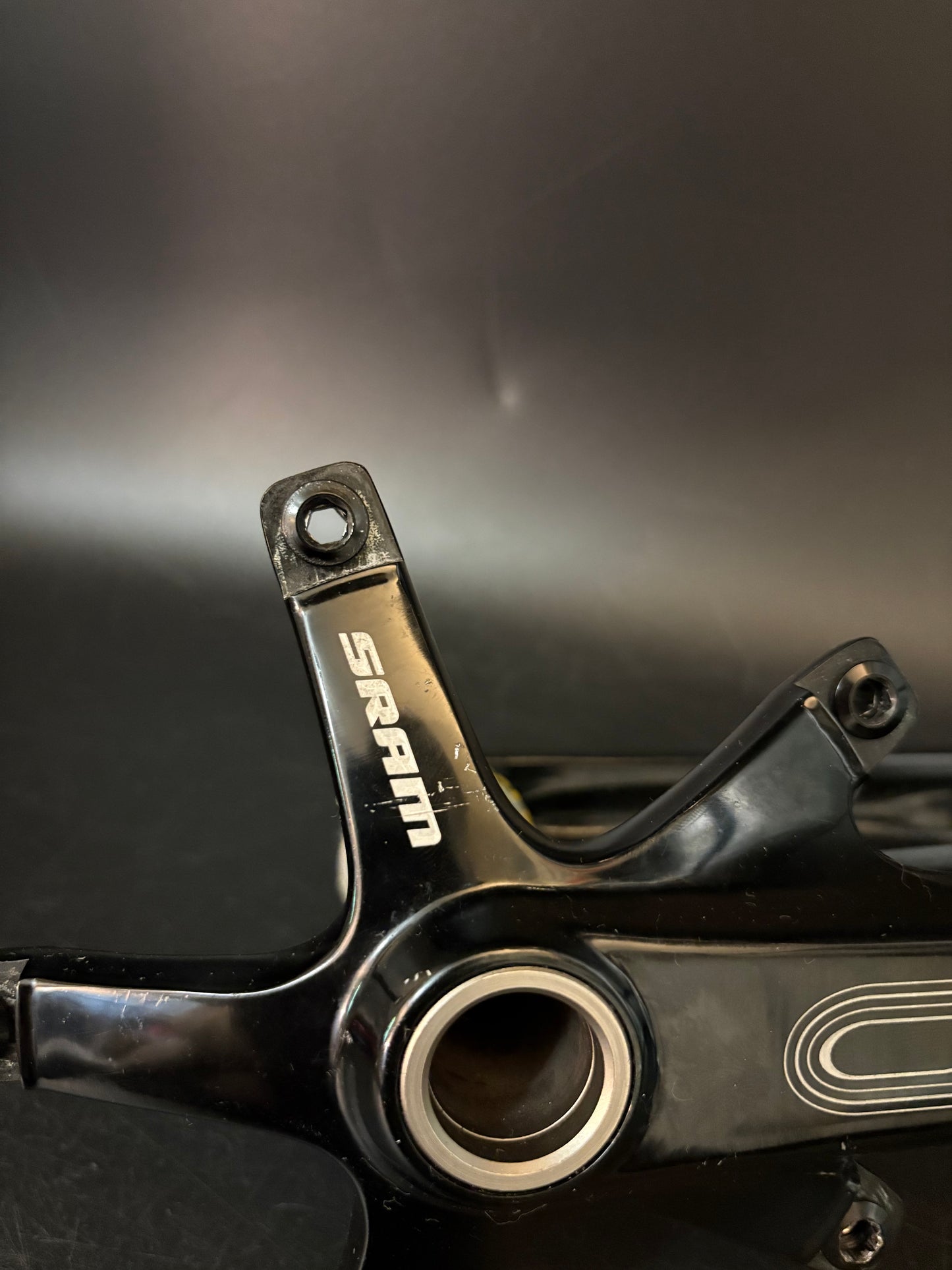 Sram Omnium Crankset Black 165mm