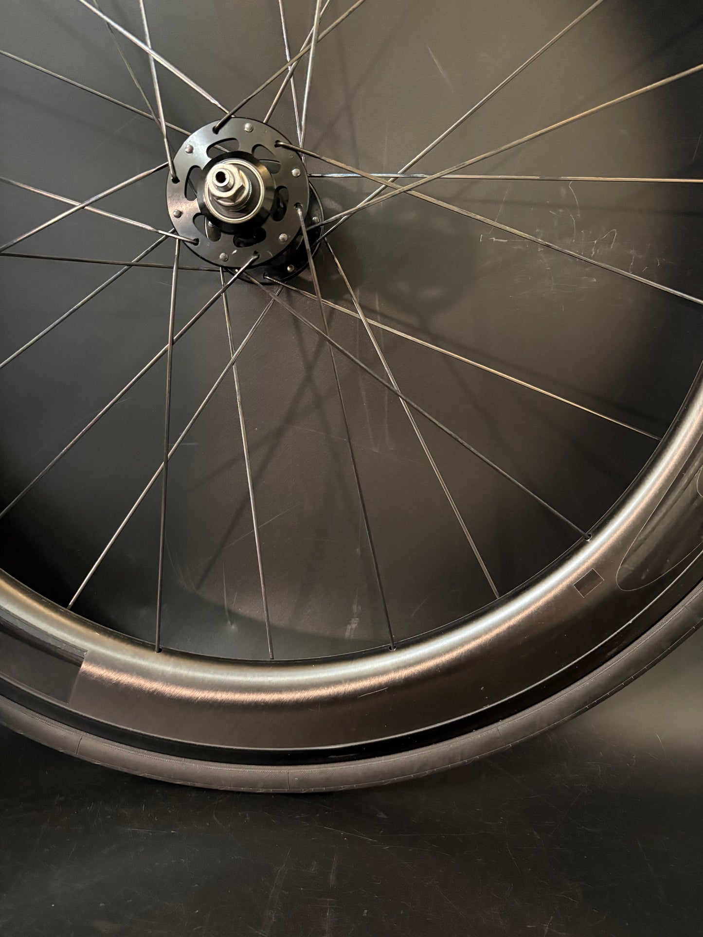 HED Jet RC6 Black Disc Wheelset Carbon 24h
