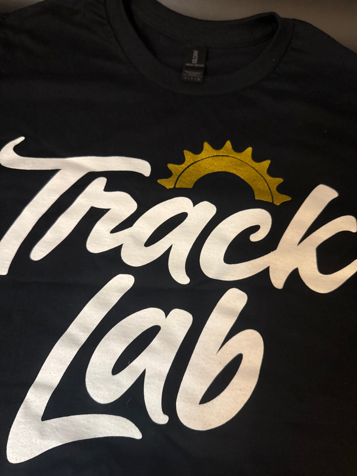Track Lab Logo T Shirt Black