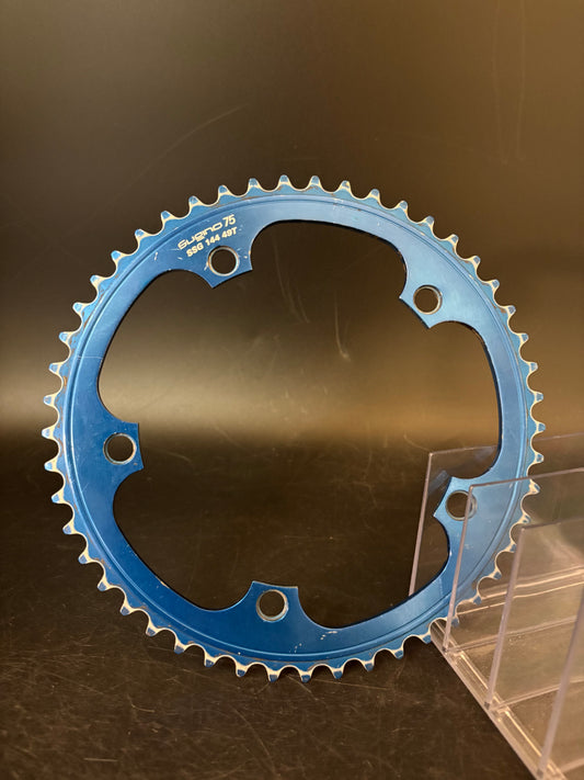 Sugino 75 Chainring Blue 49t
