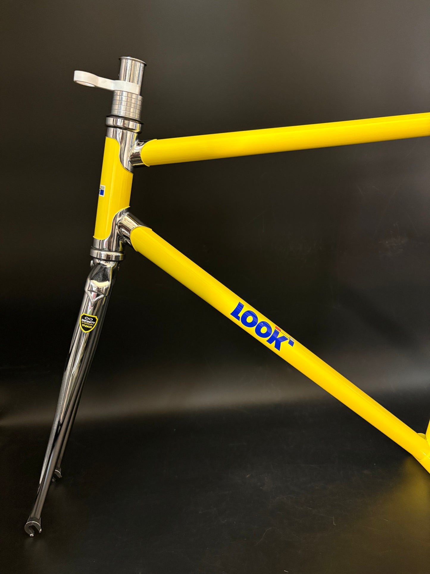 Look AC 364 Frameset Yellow/Chrome Medium
