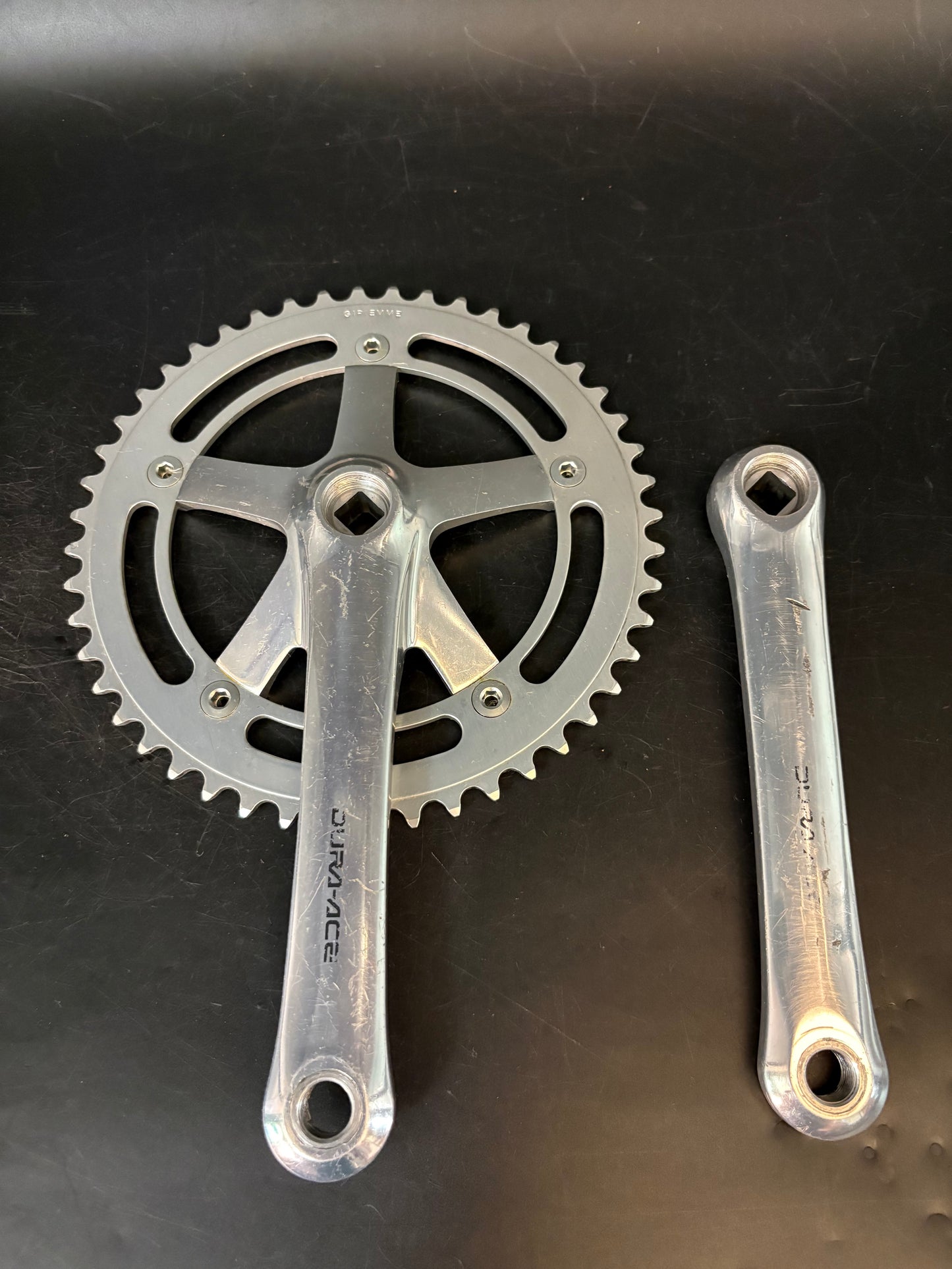 Dura Ace 7600 Crankset Silver 172.5mm 48t