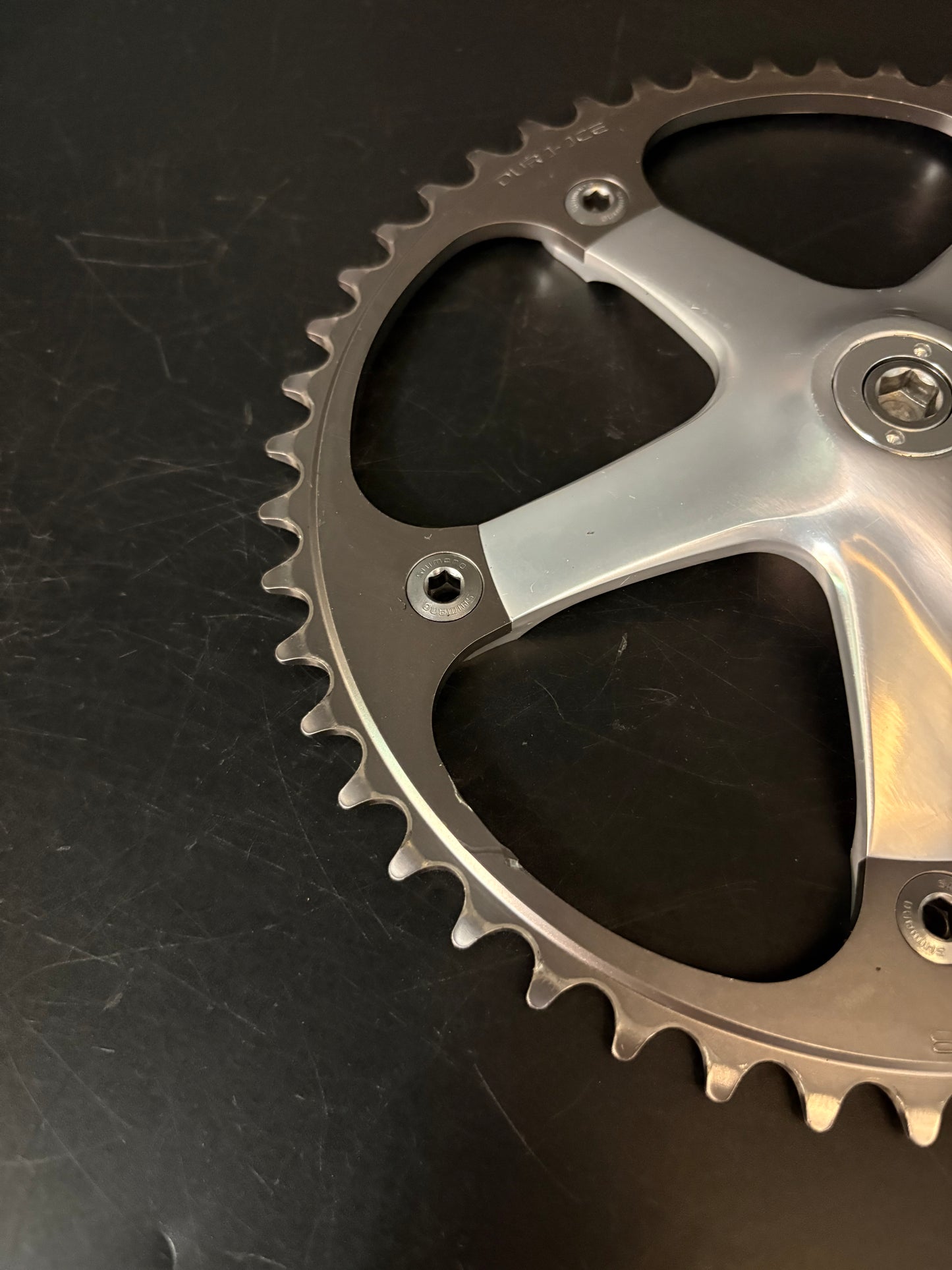 Dura Ace 7710 Crankset Silver 170mm 48t