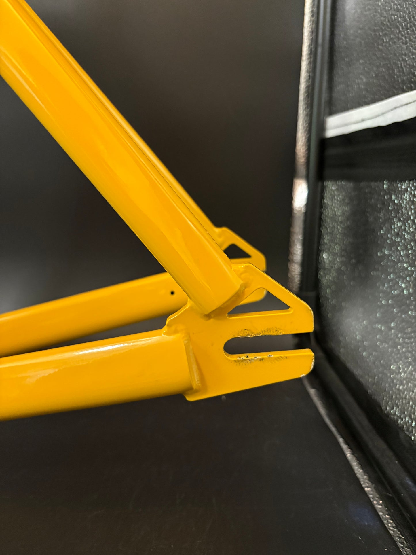 Brooklyn Machine Works Gangsta Track v4 Frameset Yellow Medium