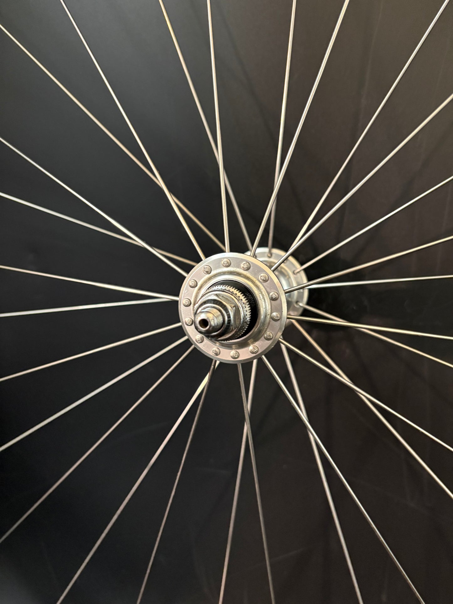 Mavic Open Pro Black / Dura Ace 7710 Wheelset 28h