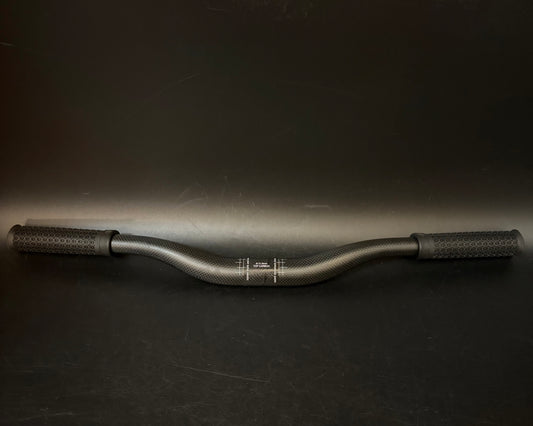 Unbranded Riser Handlebar Carbon 610mm 31.8