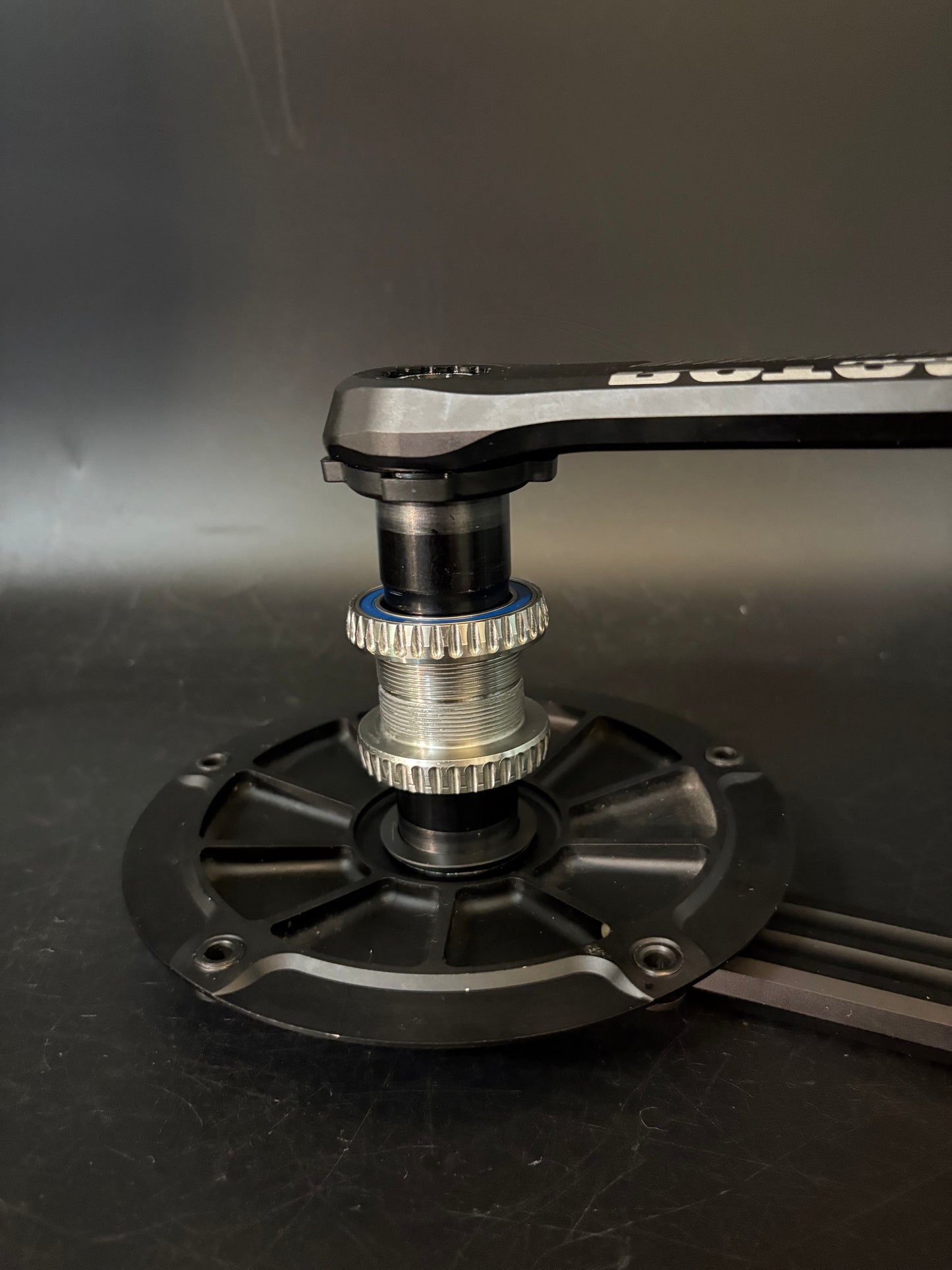 Rotor Aldhu Crankset Black 165mm