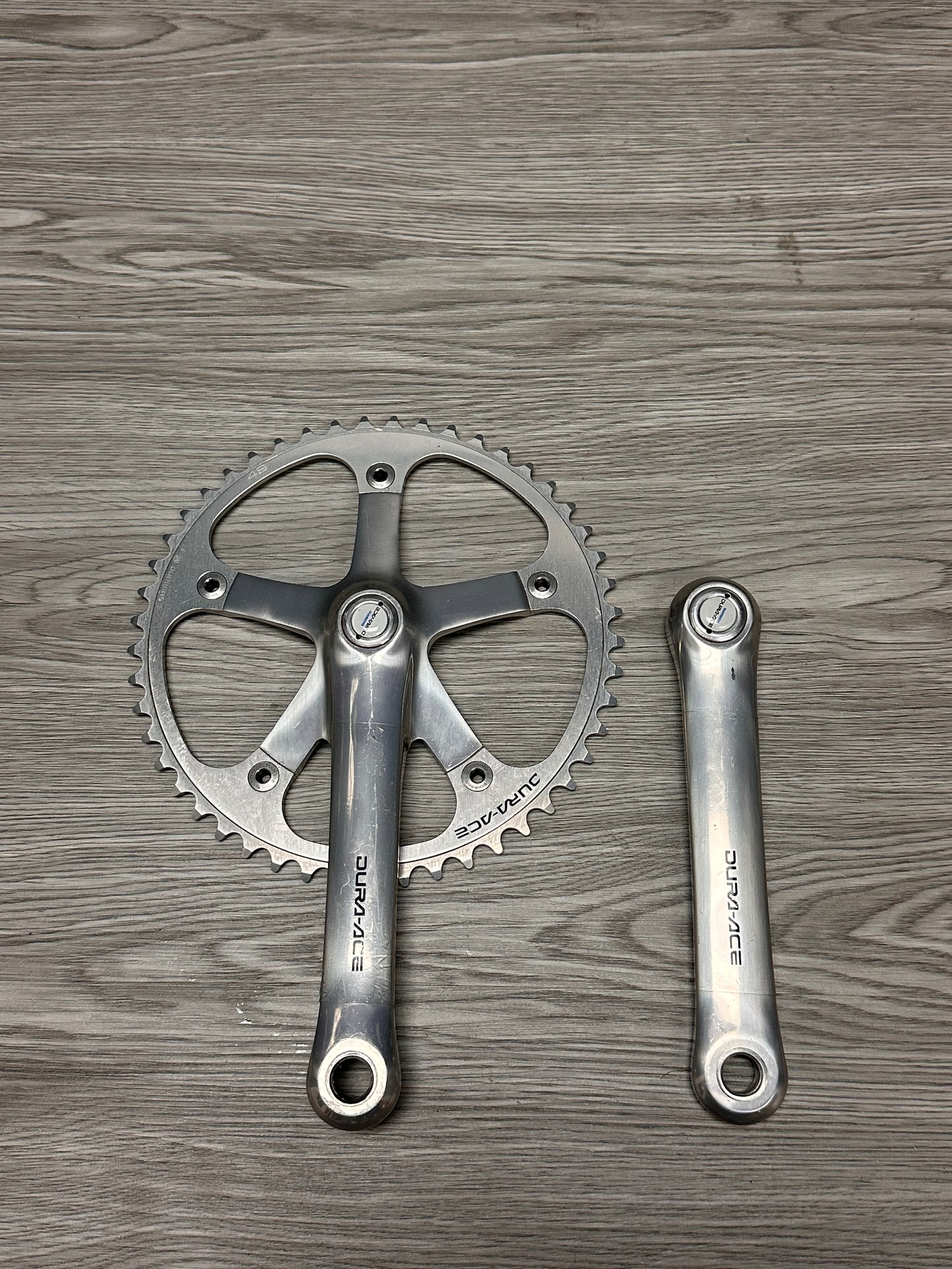 Dura Ace 7600 Cranks Silver 170mm