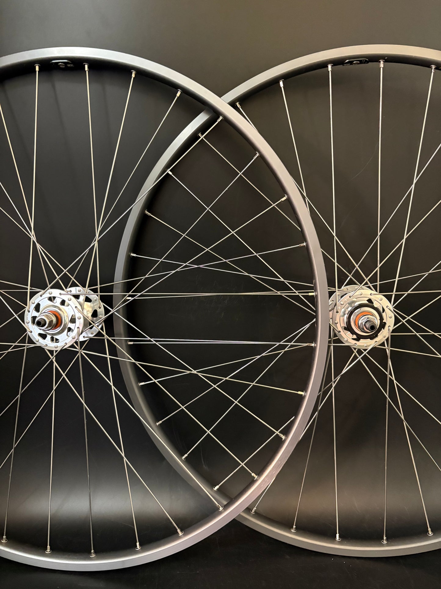 H Plus Son TB14 Grey / Origin 8 Wheelset Silver 32h