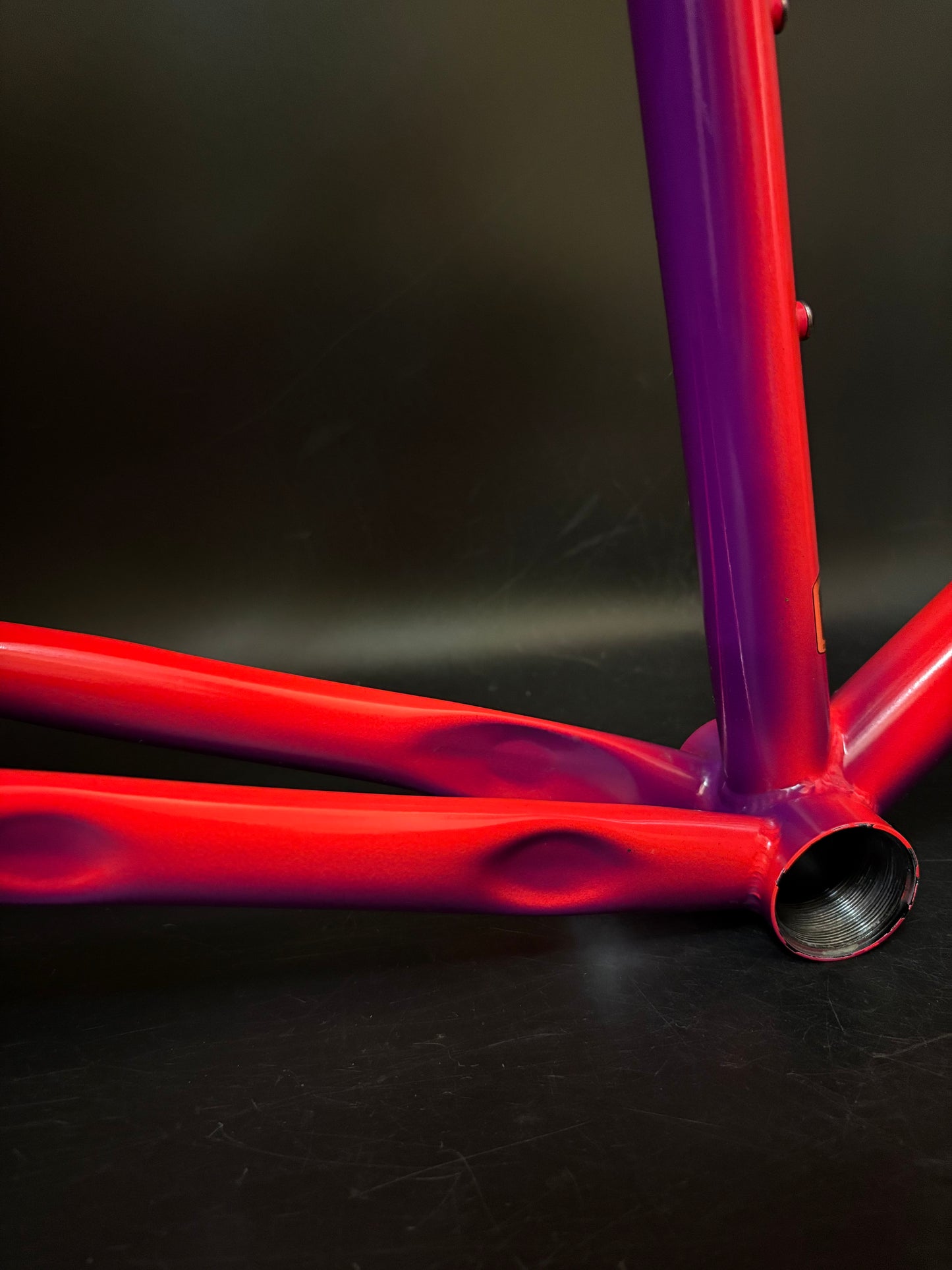 Mash Steel Frameset Neon Purple Fade 53cm
