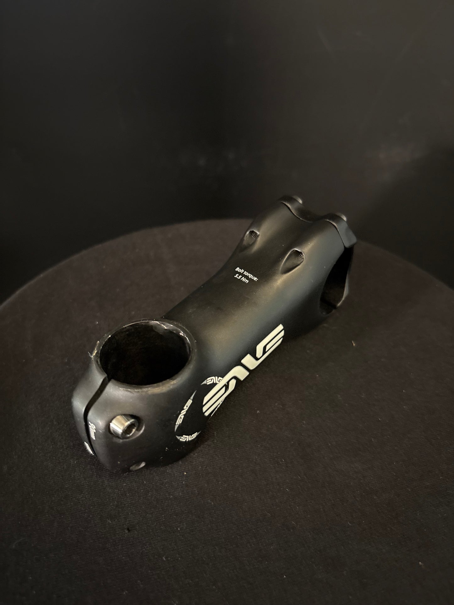 Enve White Logo Stem Carbon 90mm 31.8 6deg