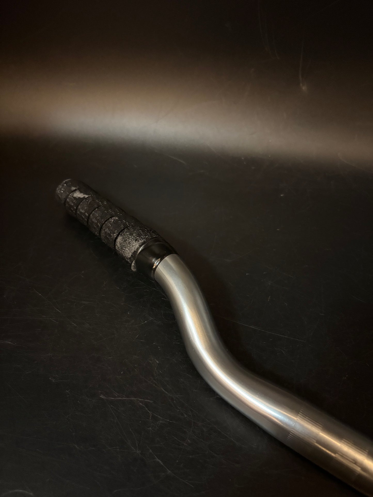 Unbranded Riser Handlebar Silver 500mm 25.4