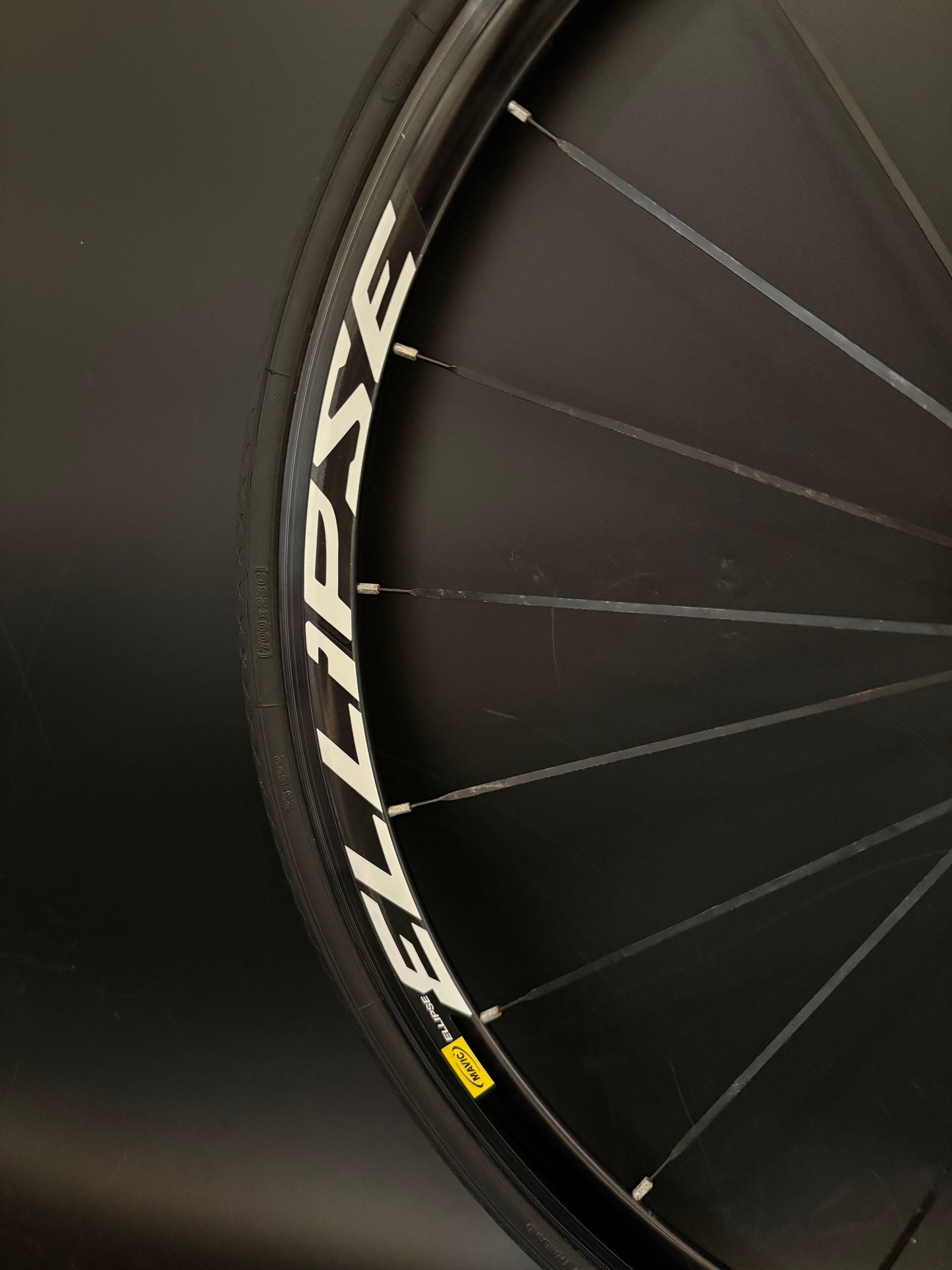 Mavic Ellipse Wheelset Black 20h