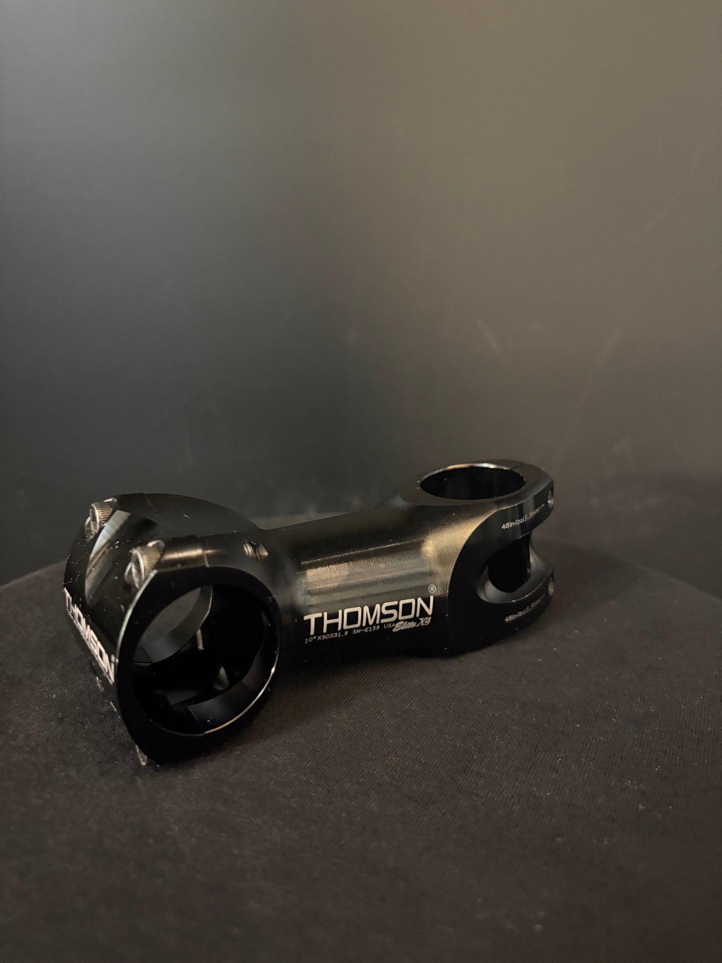 Thomson X4 Stem Black 90mm 31.8 10deg