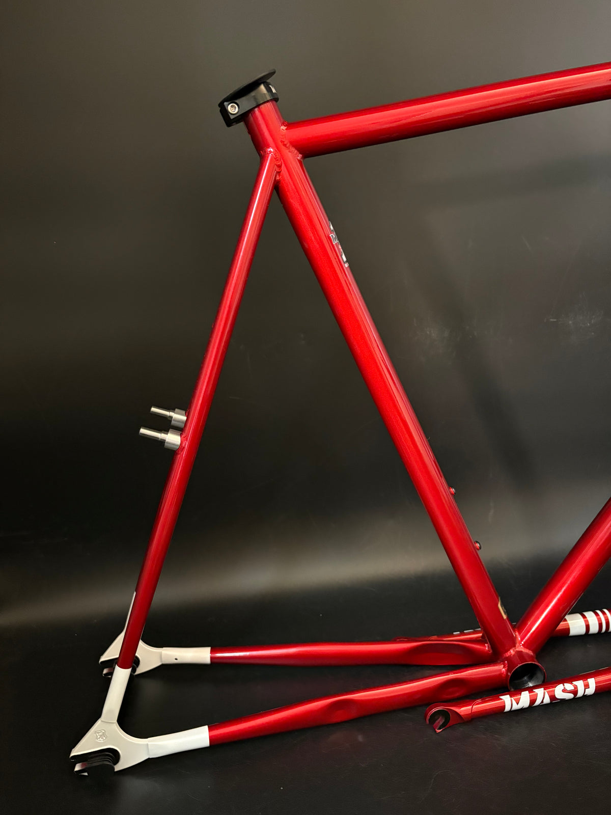 NEW Mash Steel Frameset Red / White Large 57cm
