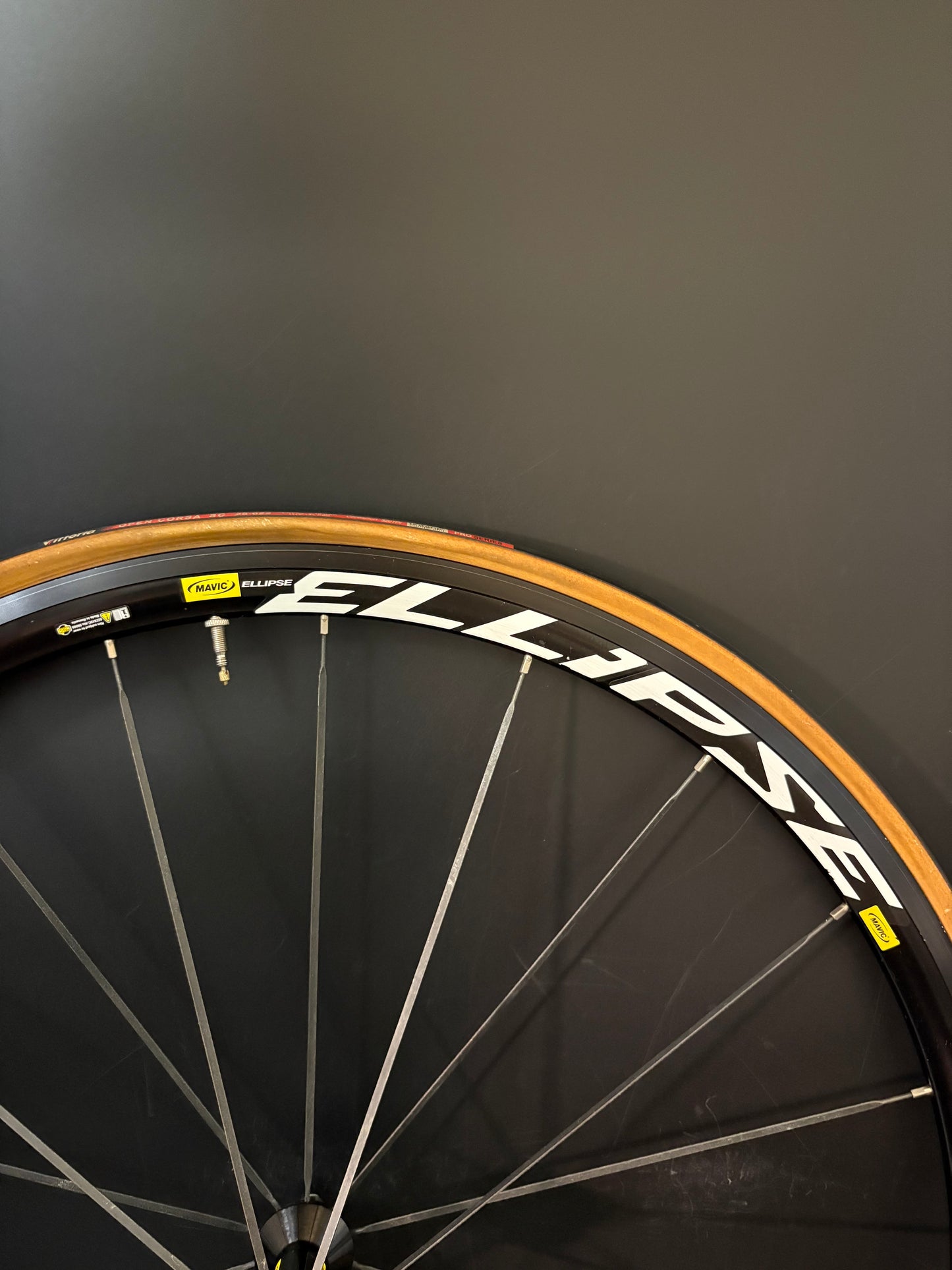 Mavic Ellipse Wheelset Black 20h
