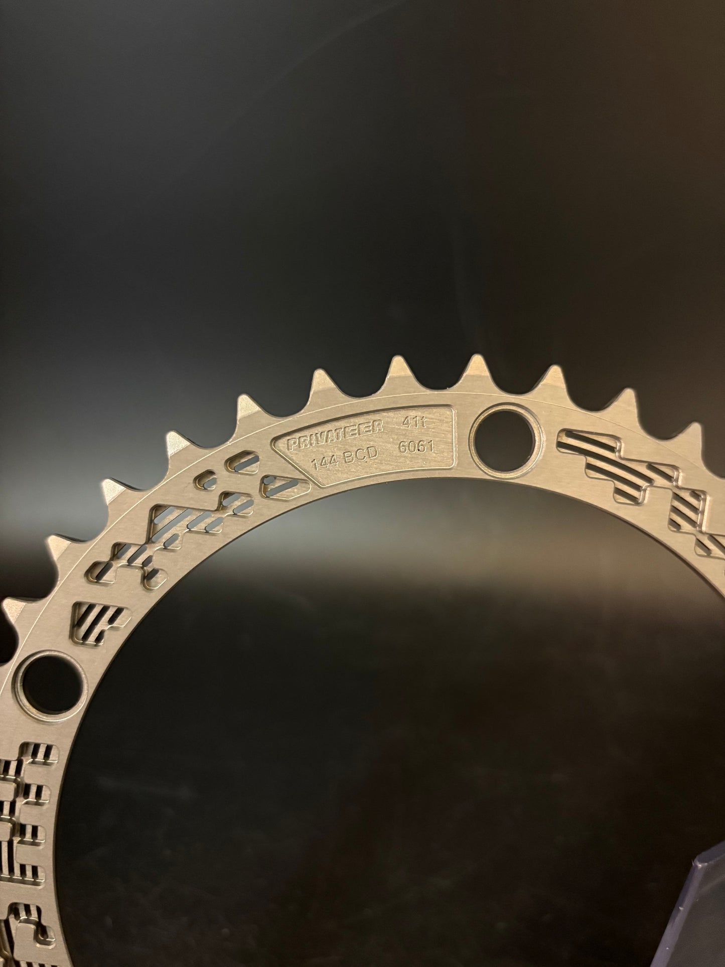 Privateer Tracklocross Chainring Silver 41t