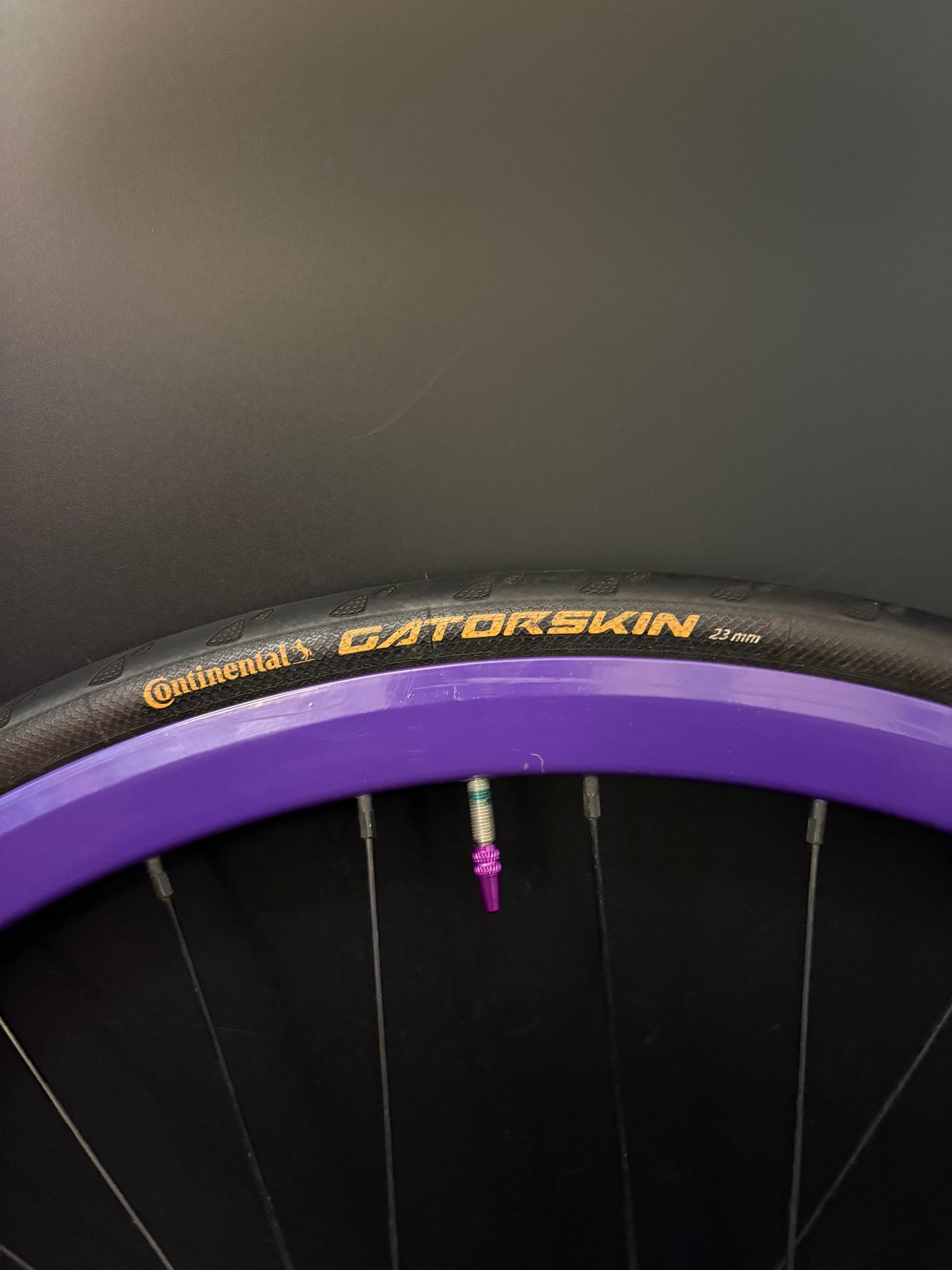 Velocity Deep V Purple / Origin 8 Wheelset 32h