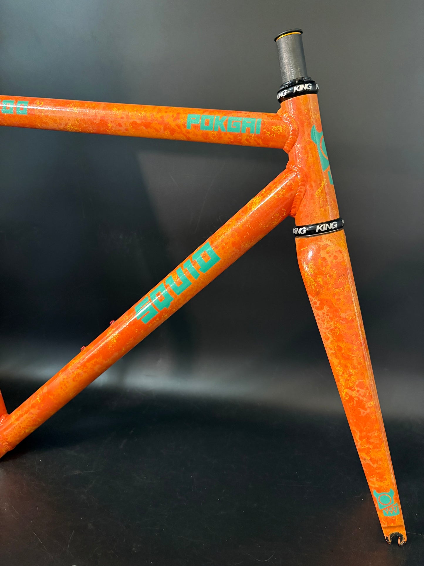 Squid Tarckwondo Frameset Orange 56cm Large