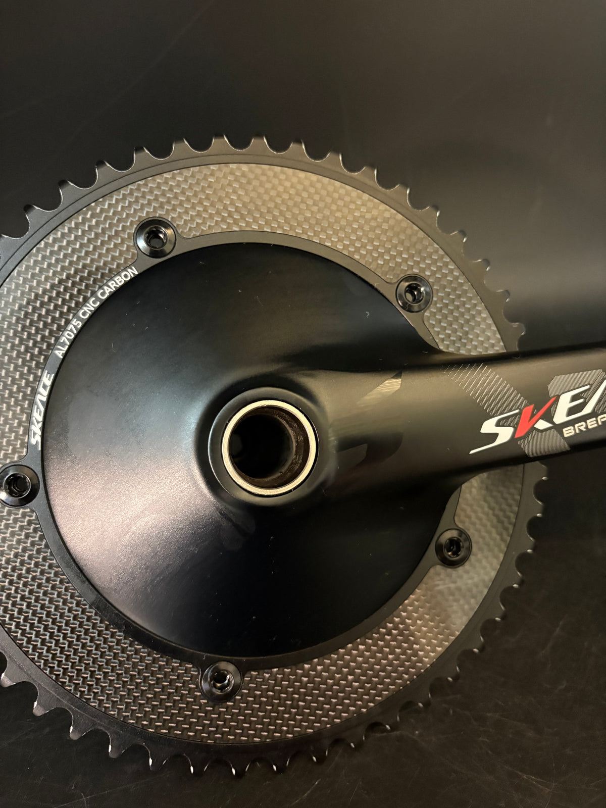 Skeace Break the Wind Crankset Black 165mm 49t