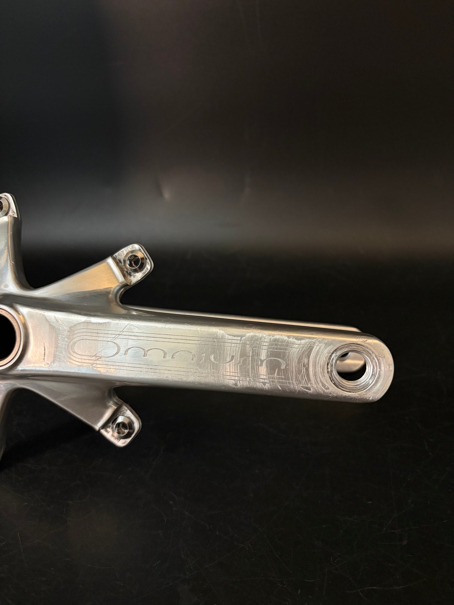 Sram Omnium Cranks Silver 167.5mm