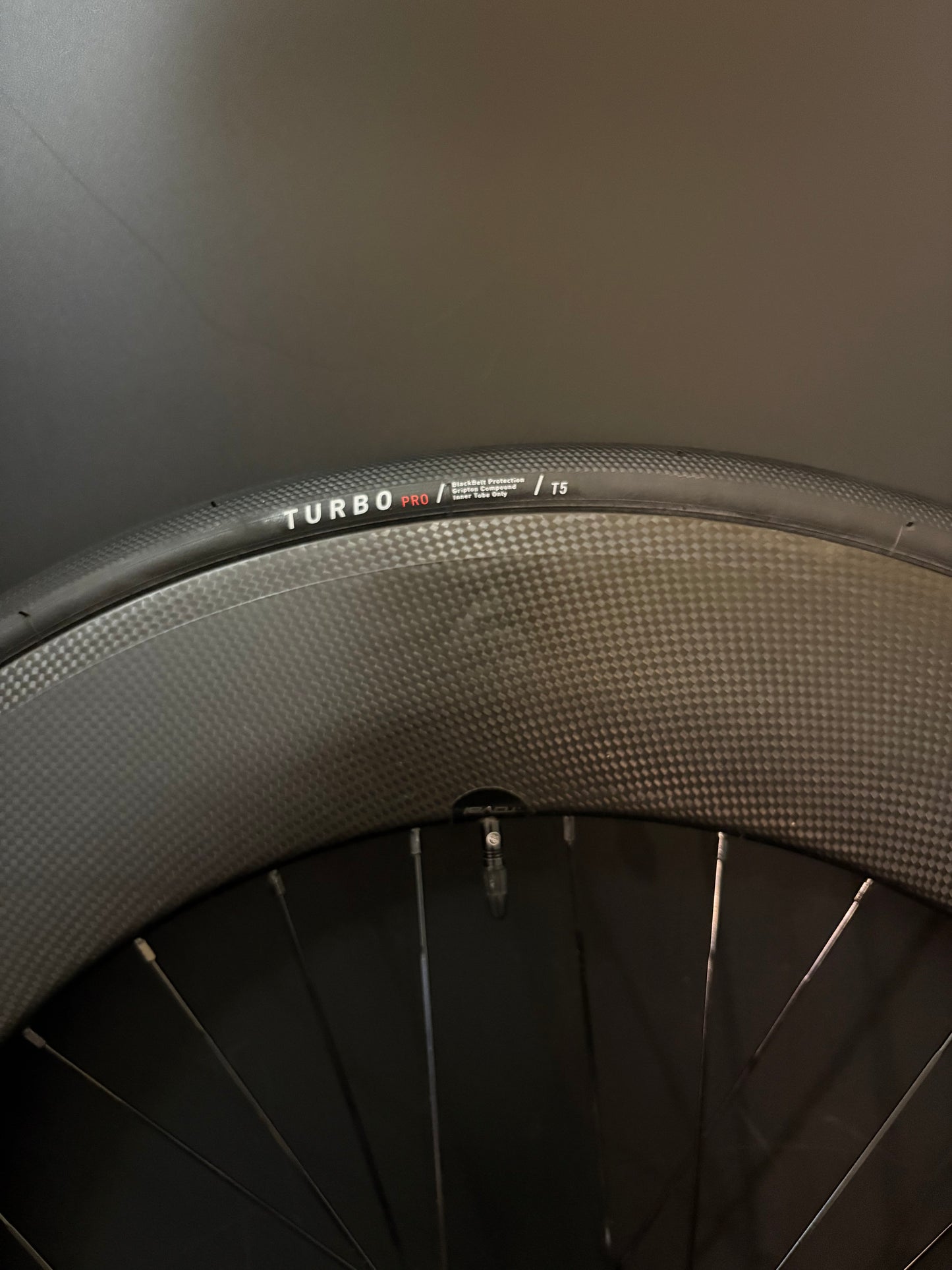 Unbranded 90mm Carbon Clincher / Novatec Wheelset 32h