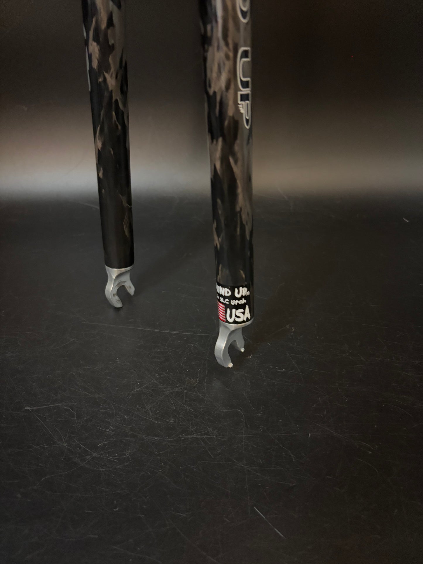 Wound Up Zephyr Track Fork Carbon 1 1/8” 215mm